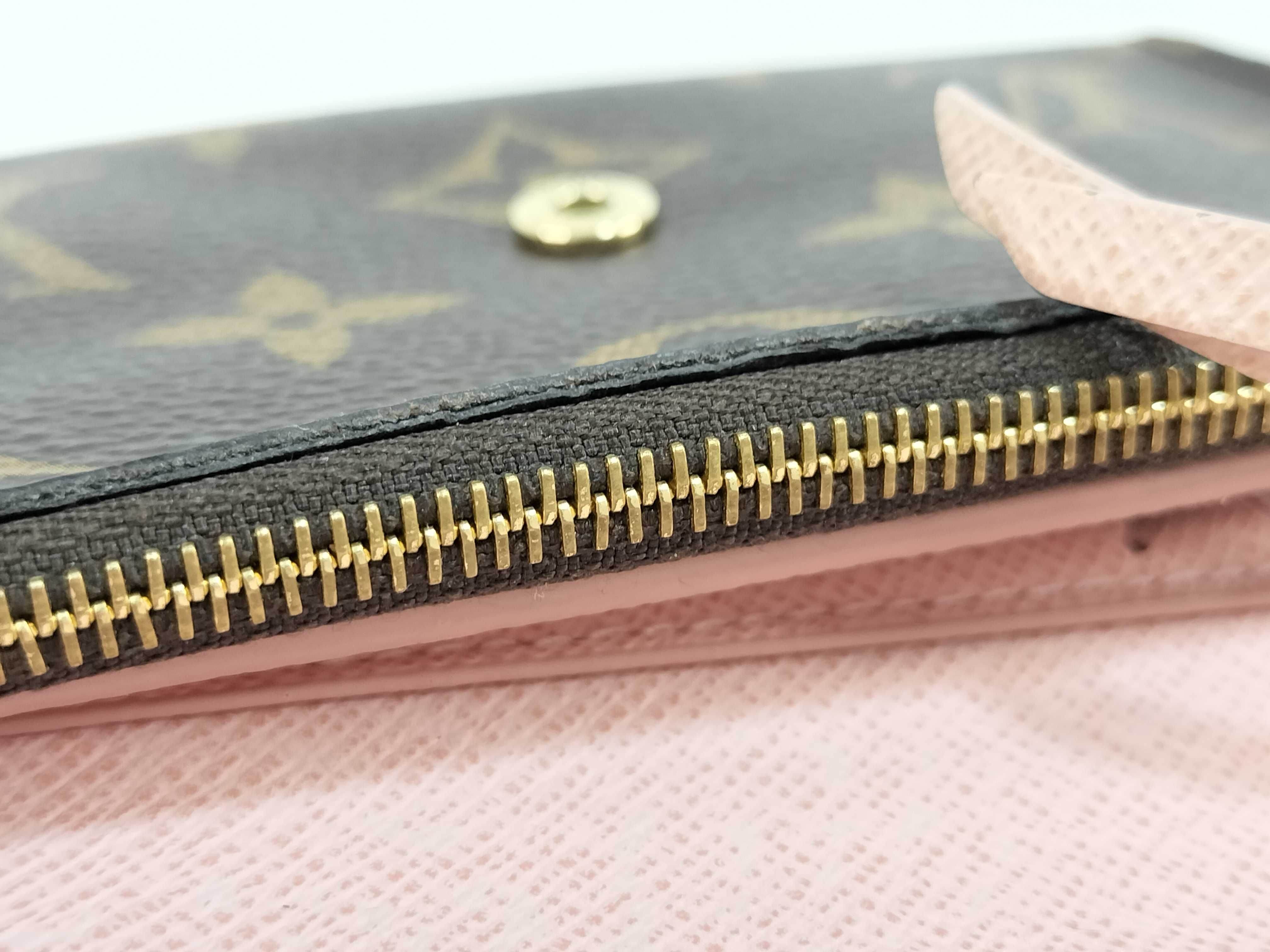 Monogram LOUIS VUITTON Wallet Initial Wallet — view 9