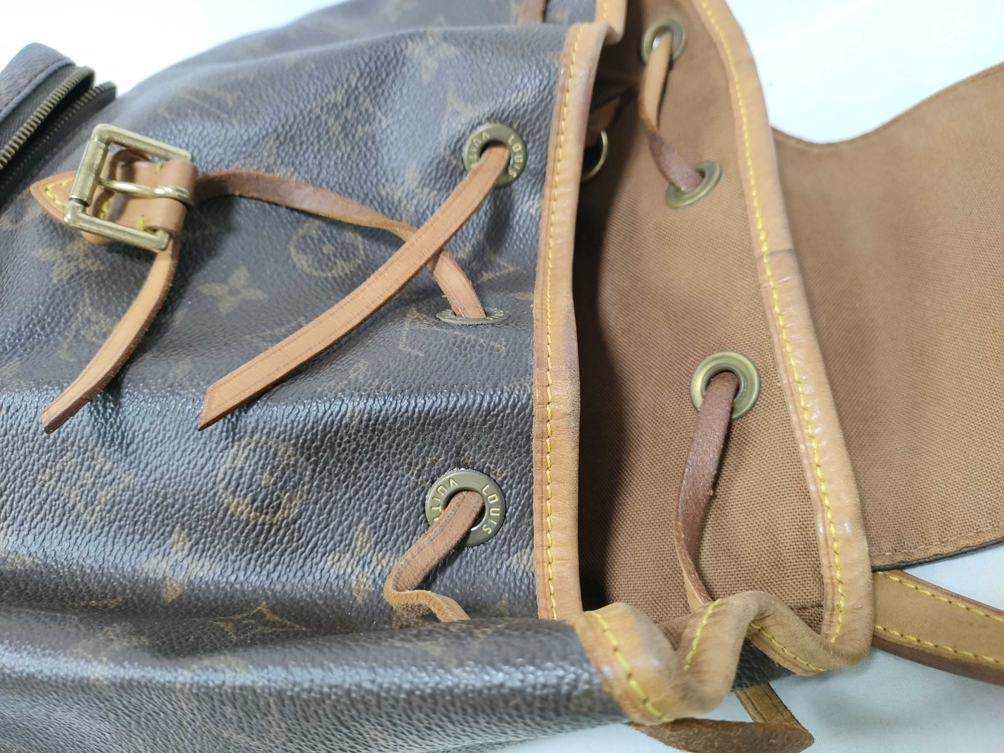 Monogram Louis Vuitton Monogram Montsouris MM M51136 SP0020 Backpack — view 14