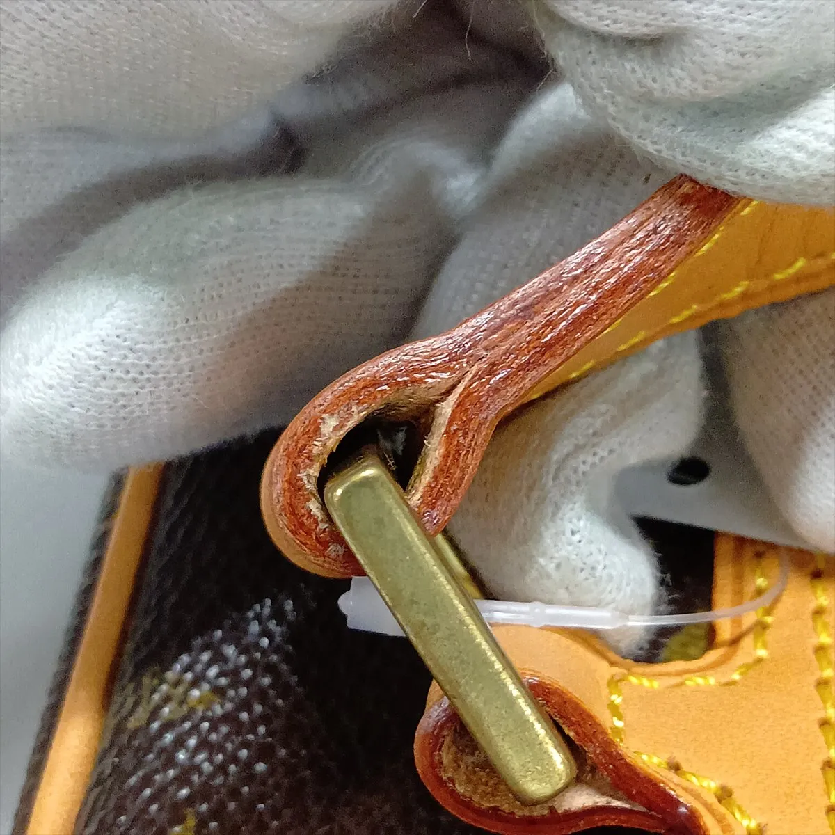 Monogram Cite MM M51182 SD0052 Brown, natural leather, various parts repaired by aftermarket parts. — view 12