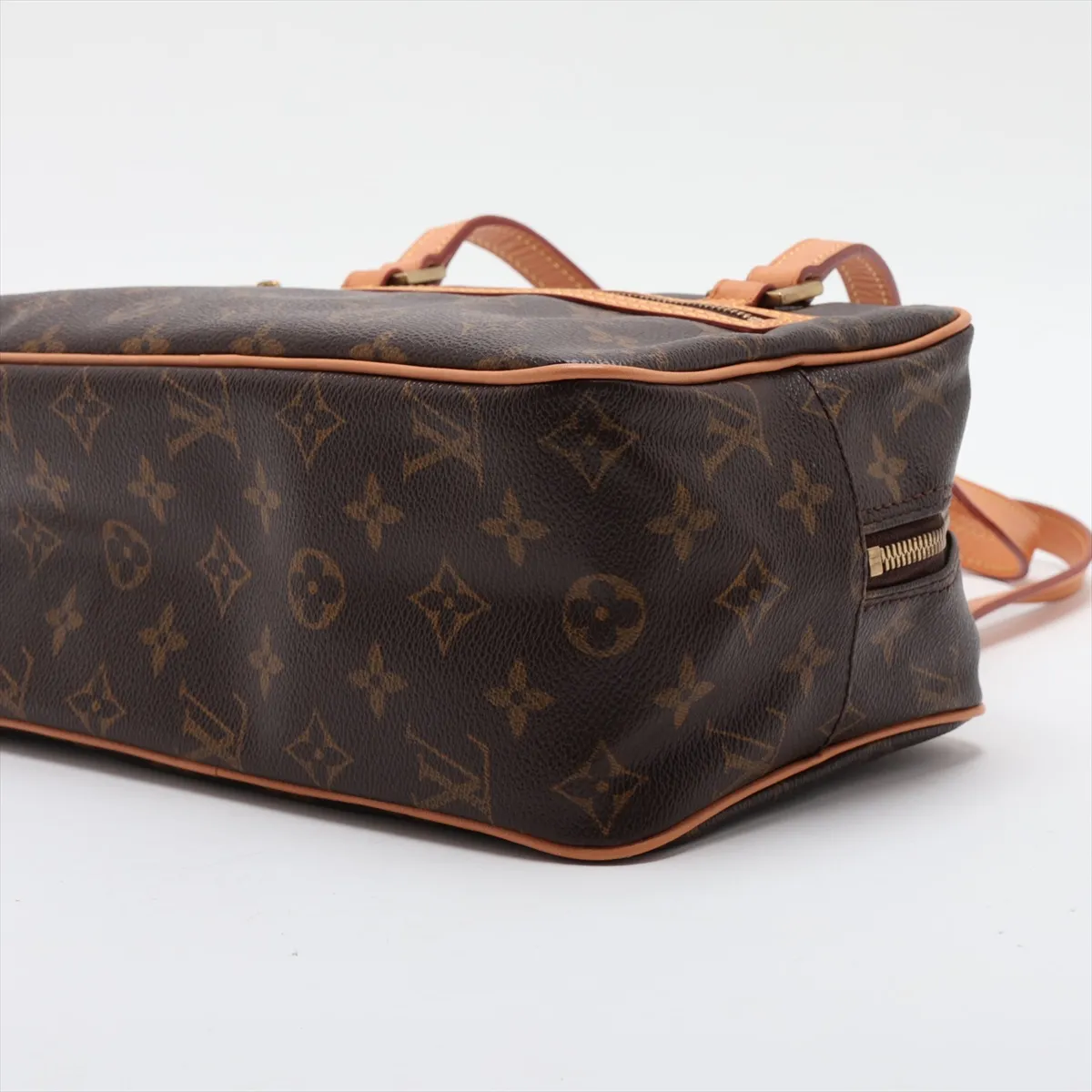Monogram Cite MM M51182 SD0052 Brown, natural leather, various parts repaired by aftermarket parts. — view 3