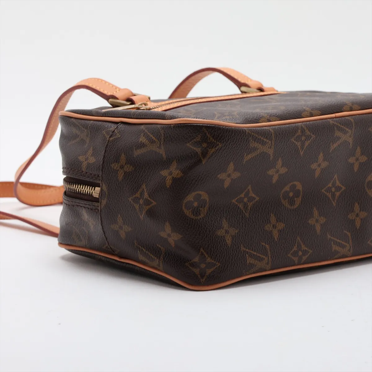 Monogram Cite MM M51182 SD0052 Brown, natural leather, various parts repaired by aftermarket parts. — view 4