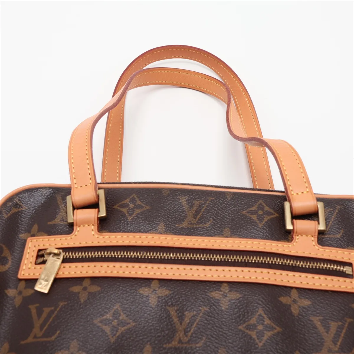 Monogram Cite MM M51182 SD0052 Brown, natural leather, various parts repaired by aftermarket parts. — view 6