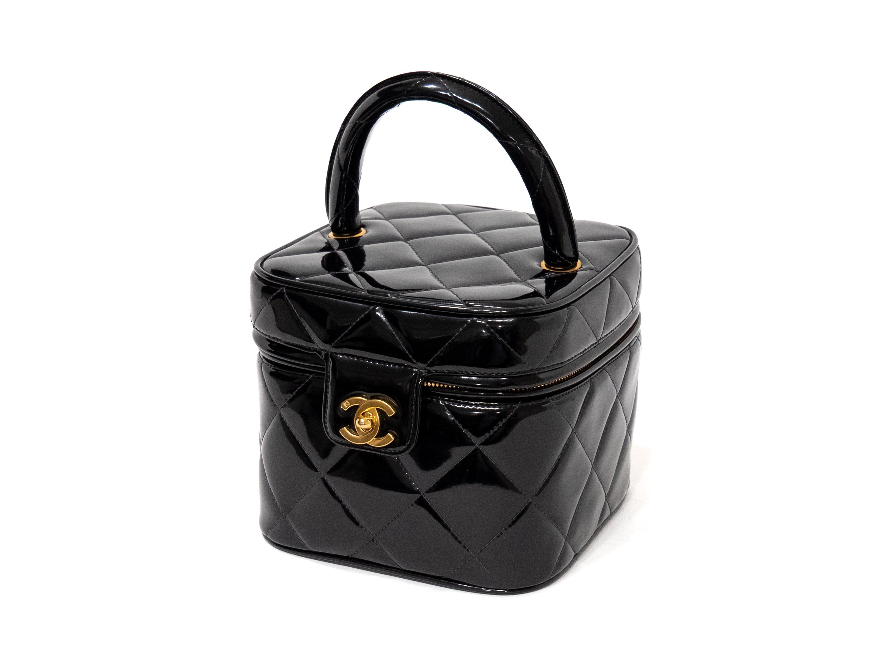 Patent leather vanity case — view 2