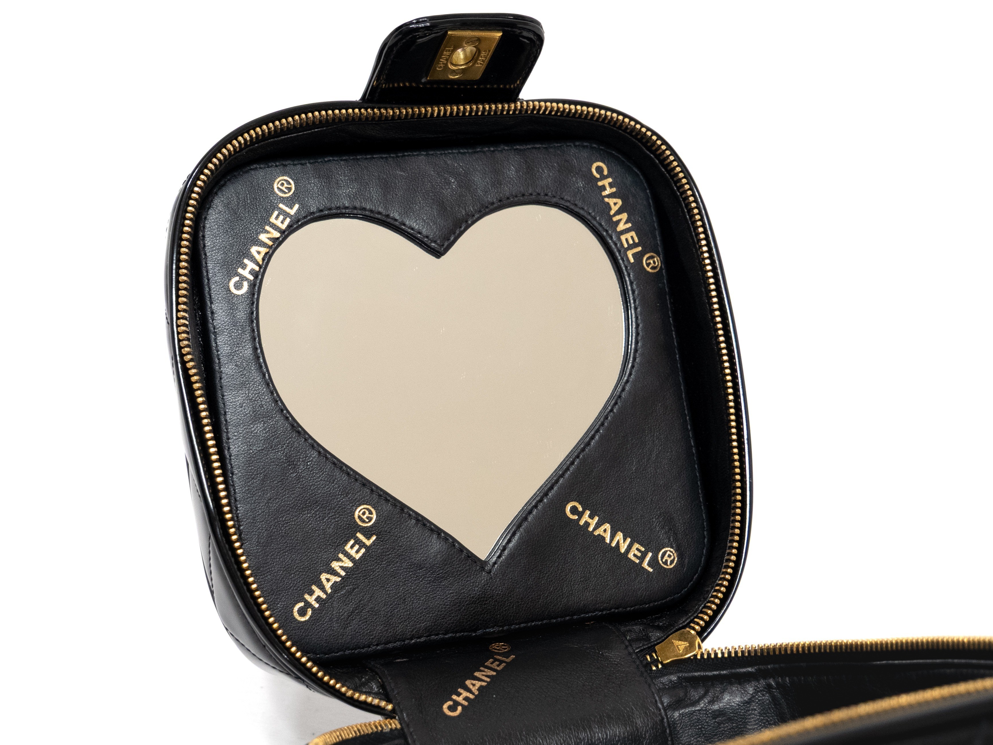 Patent leather vanity case — view 9