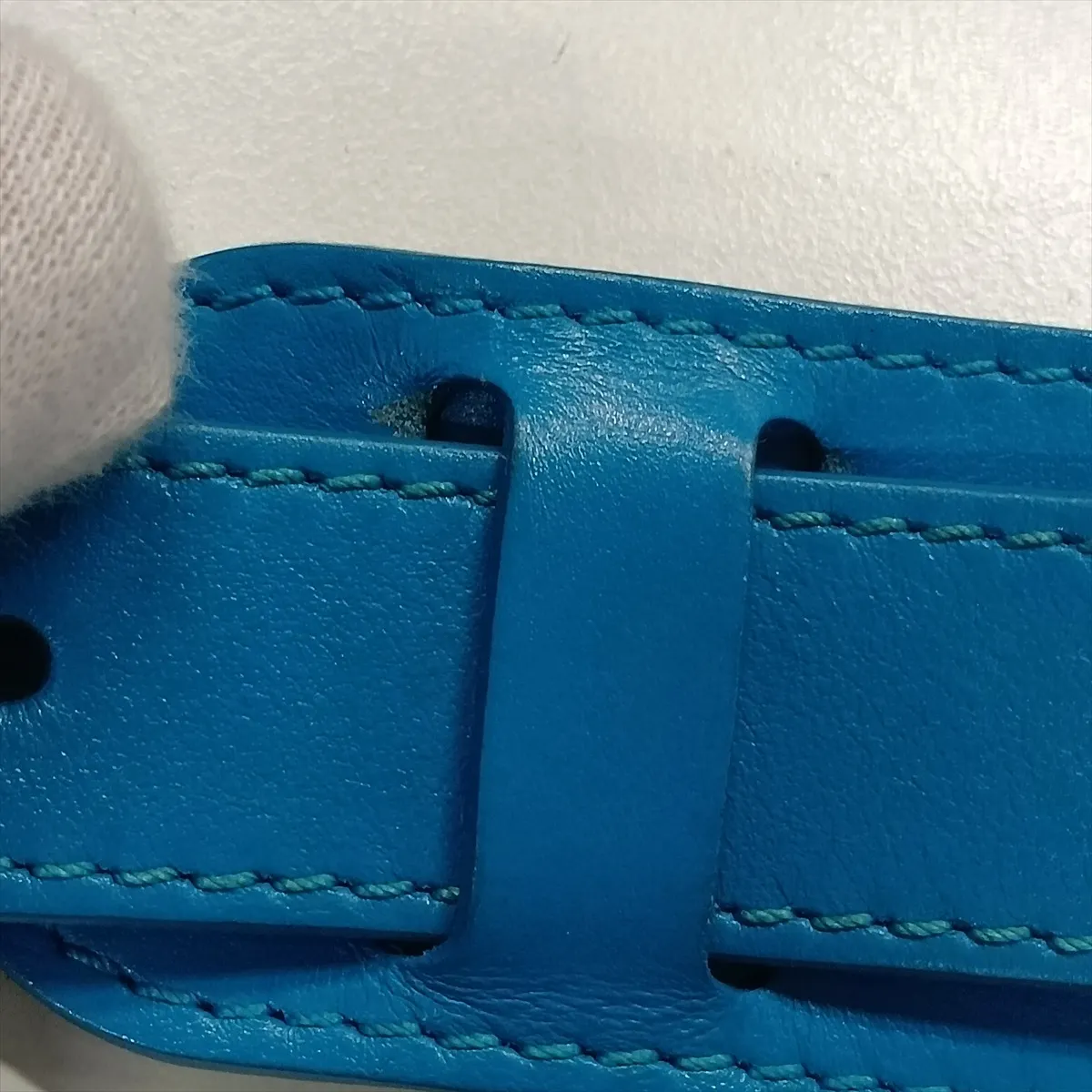 Monogram Mesh Keyport Triangle 50 M45048 DR4119 Blue — view 14