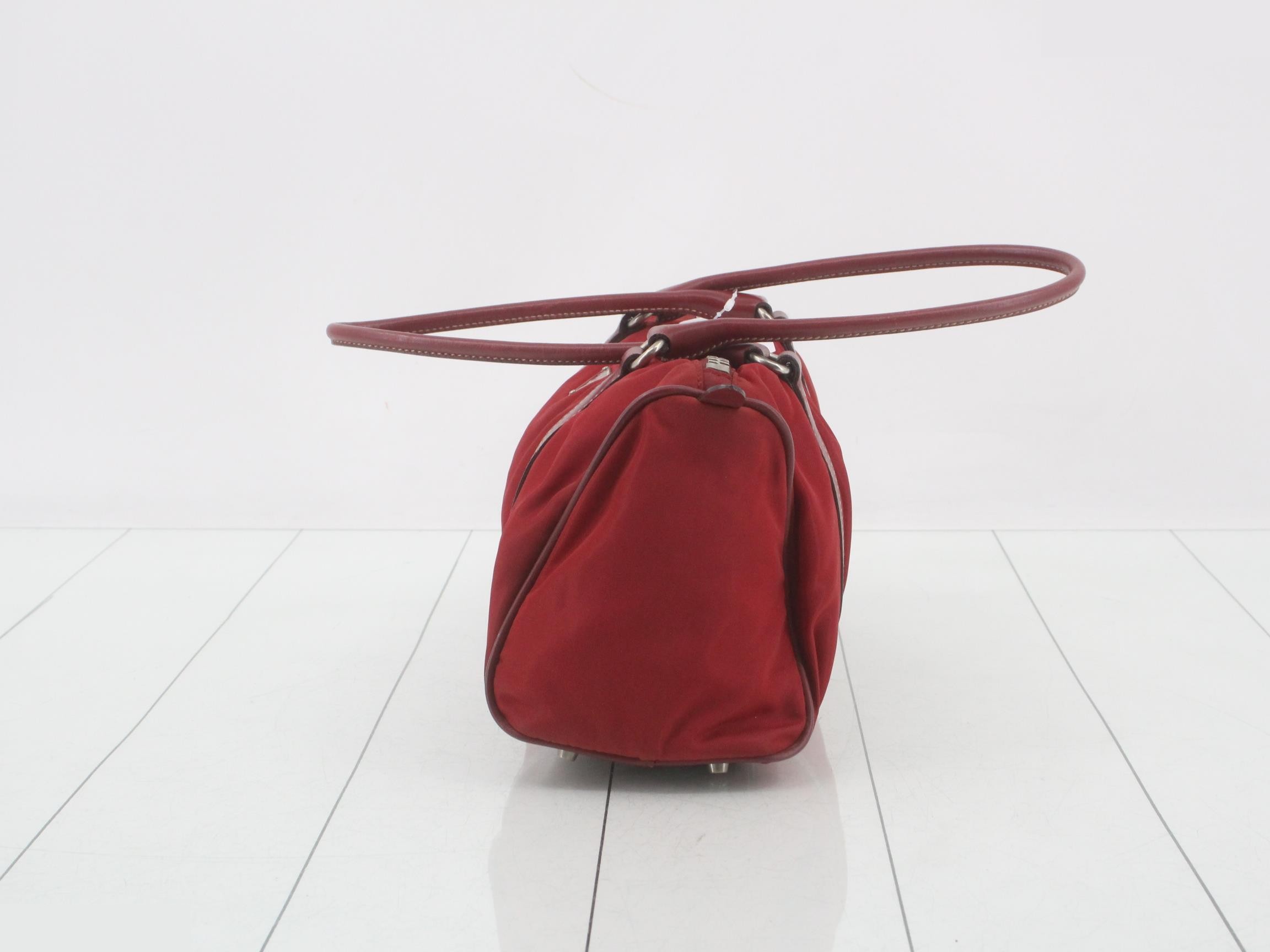 One-shoulder bag, red — view 3