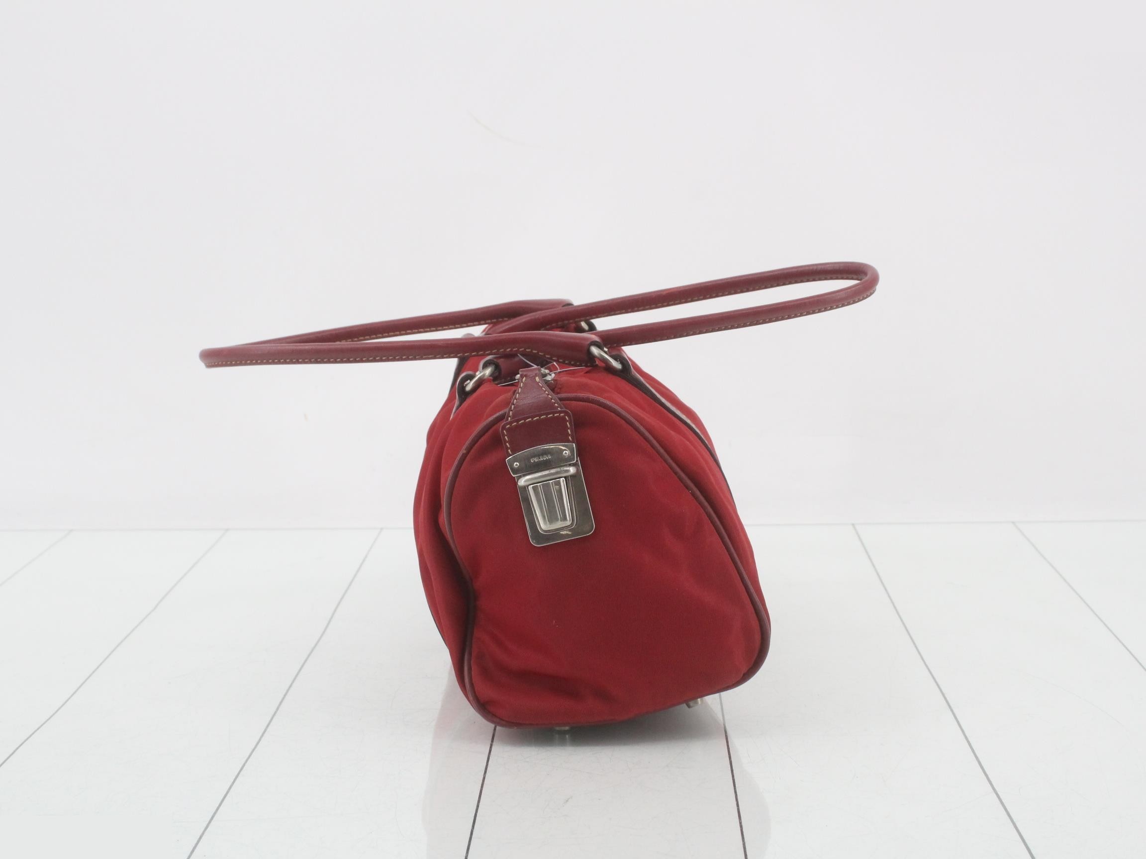 One-shoulder bag, red — view 4