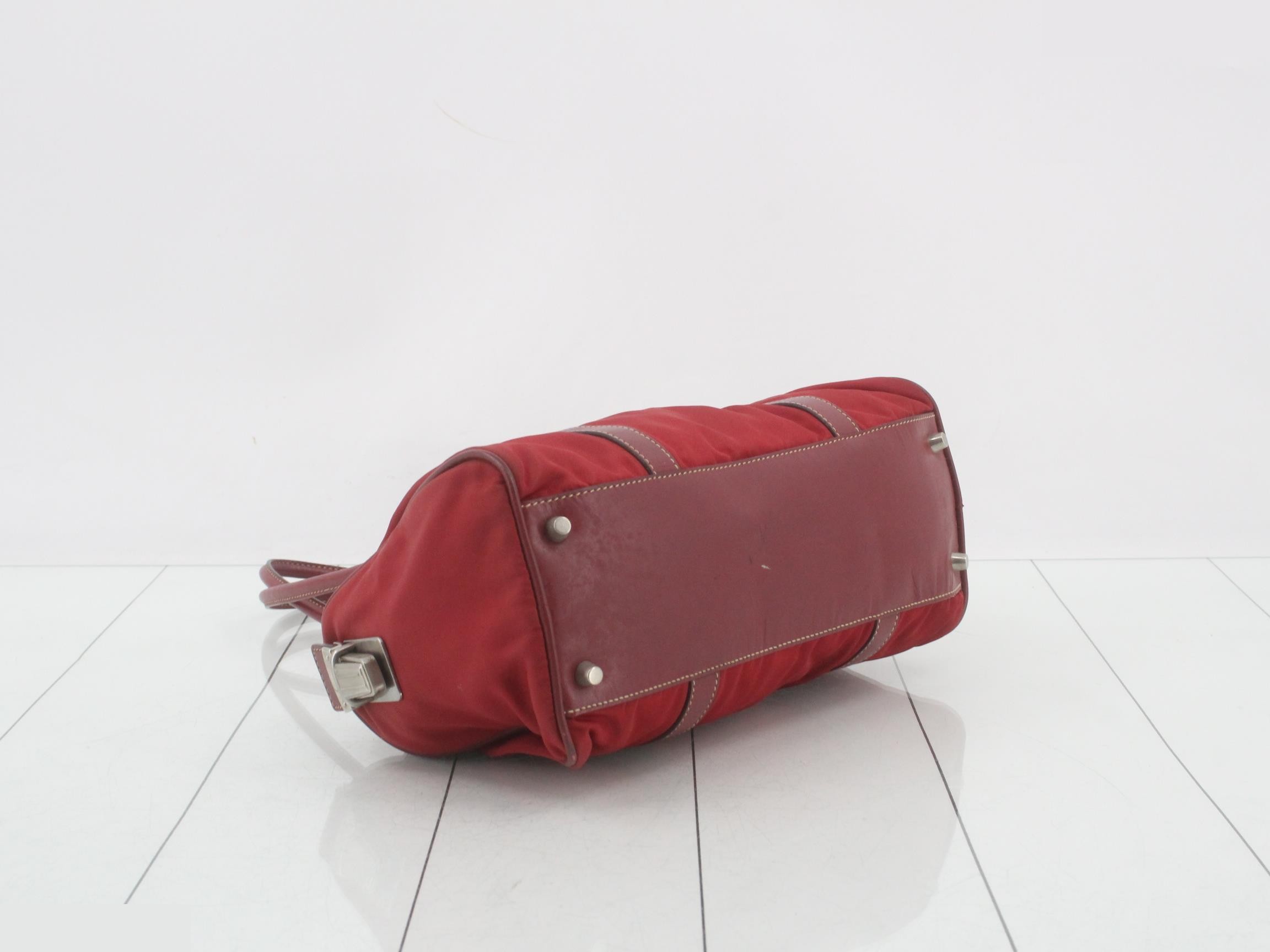 One-shoulder bag, red — view 5