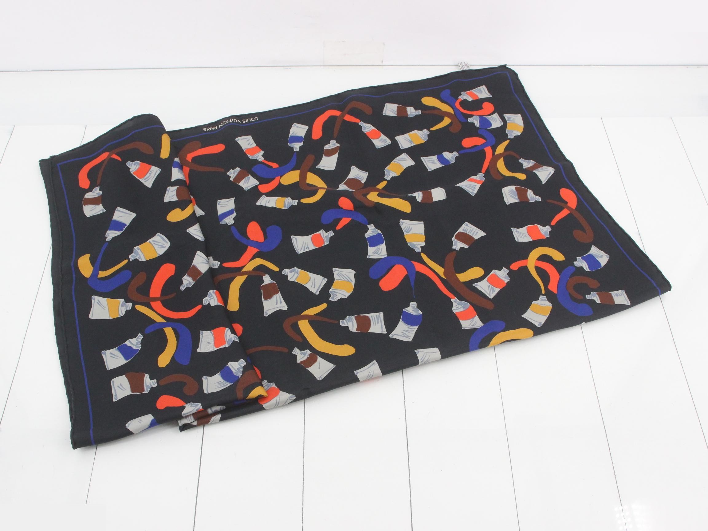 silk scarf paint — view 3