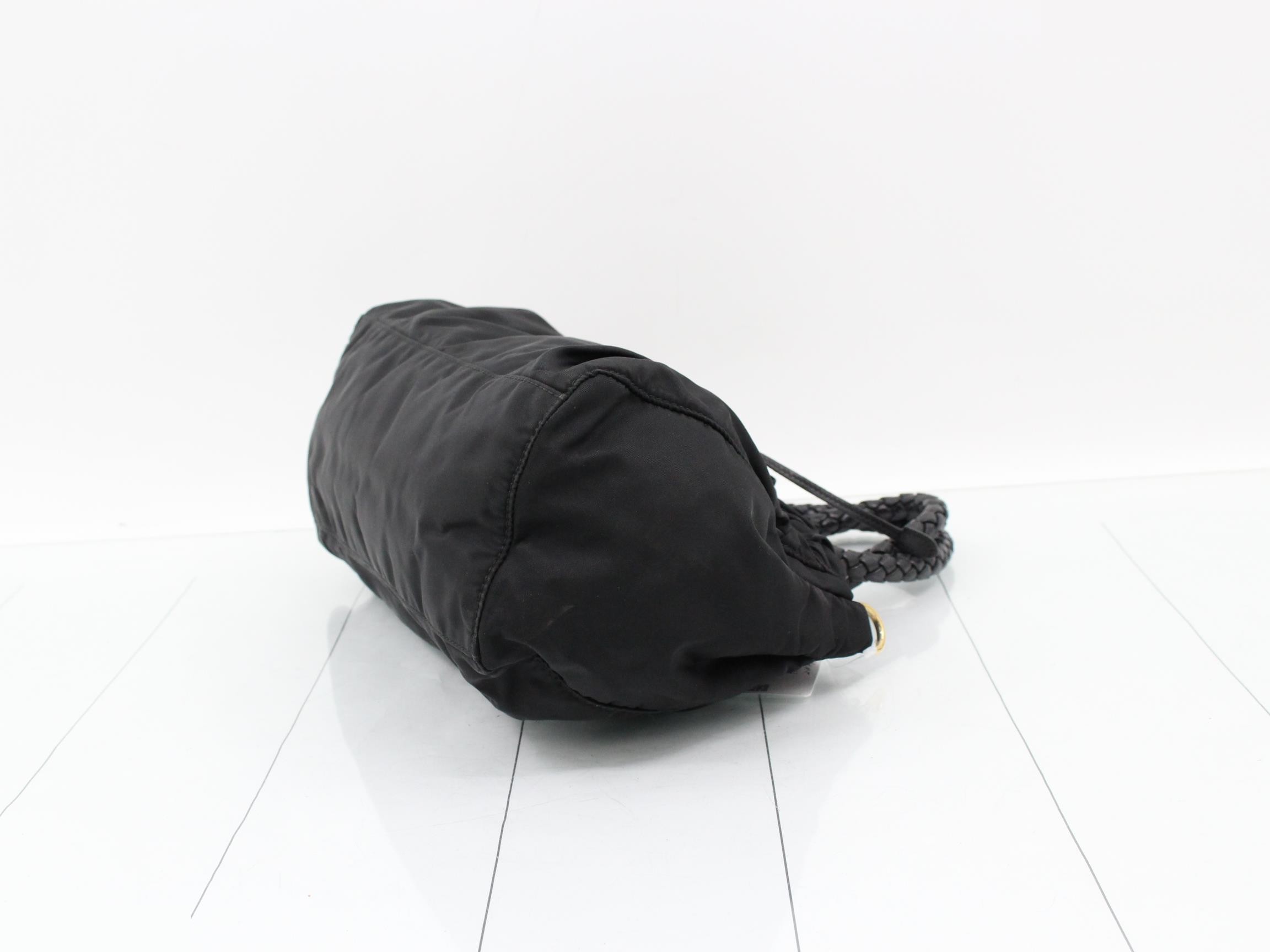 2WAY handbag nylon/leather black — view 6