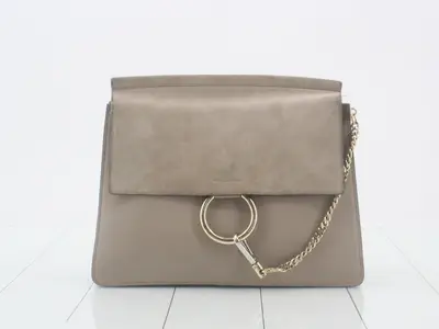Faye Shoulder Bag, Gray