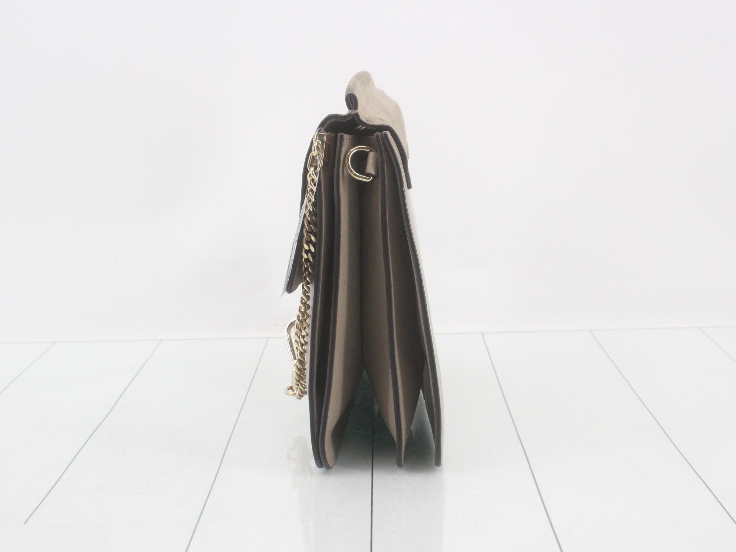 Faye Shoulder Bag, Gray — view 3