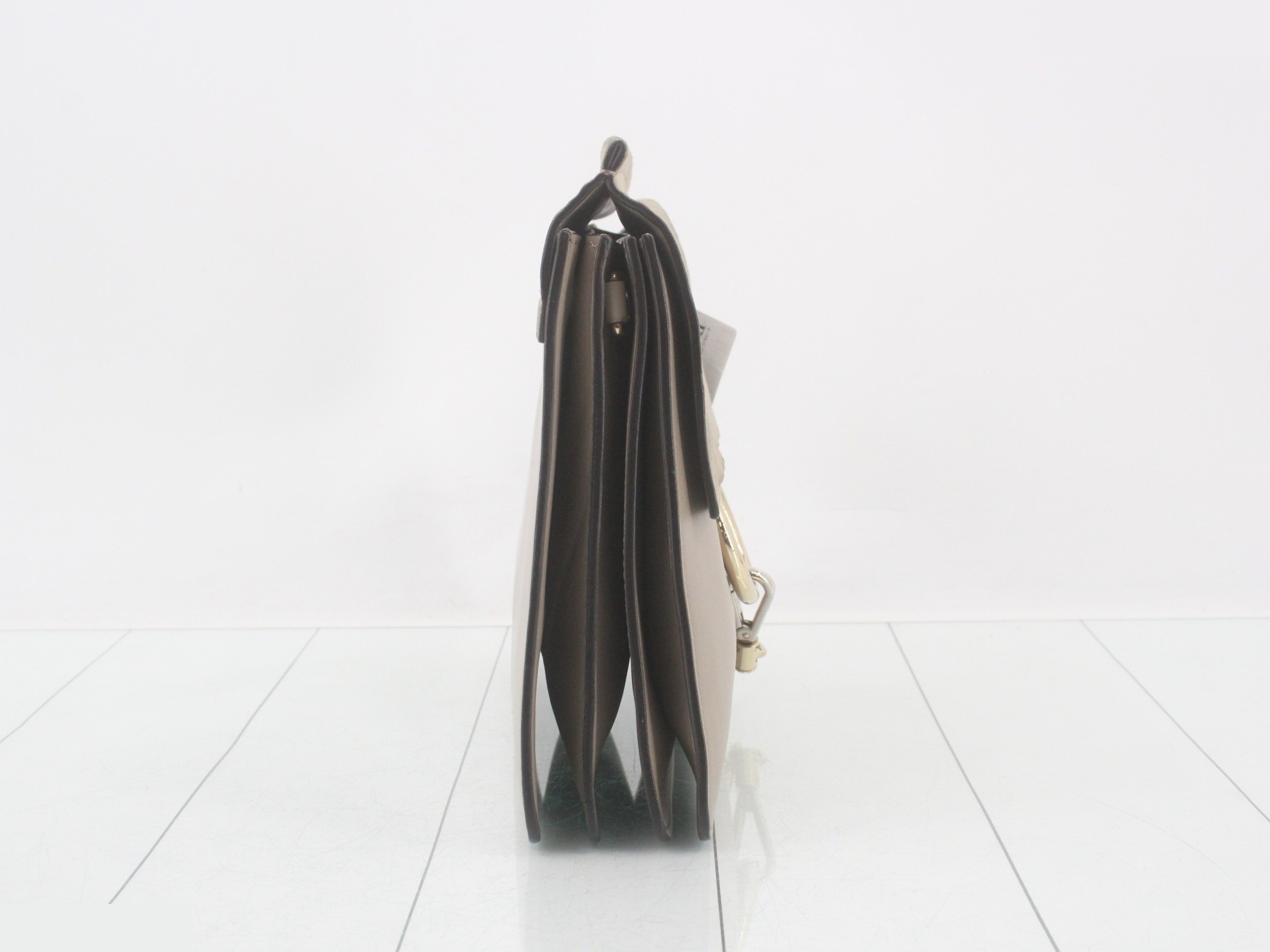 Faye Shoulder Bag, Gray — view 4