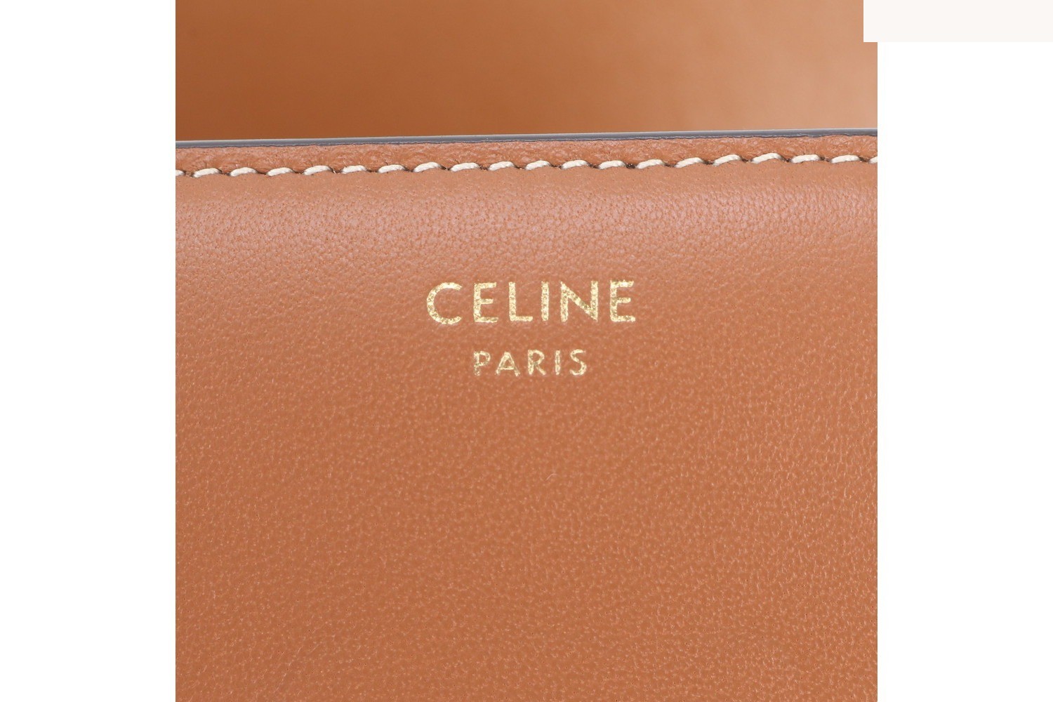 Triomphe Small Flap Wallet Leather Tri-fold Wallet — view 11