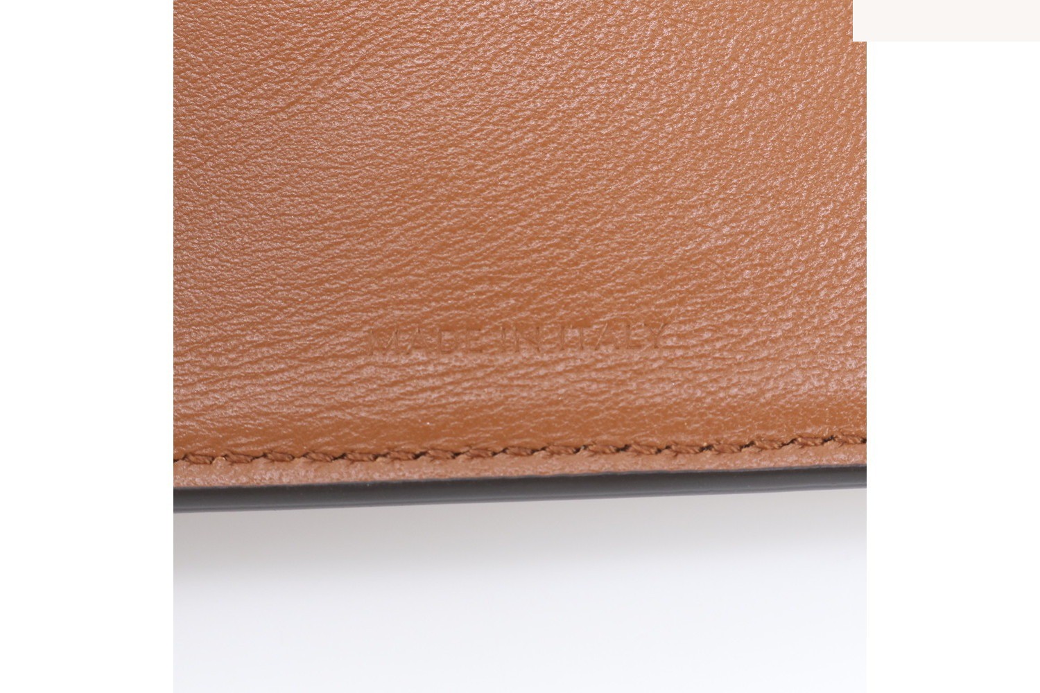Triomphe Small Flap Wallet Leather Tri-fold Wallet — view 10