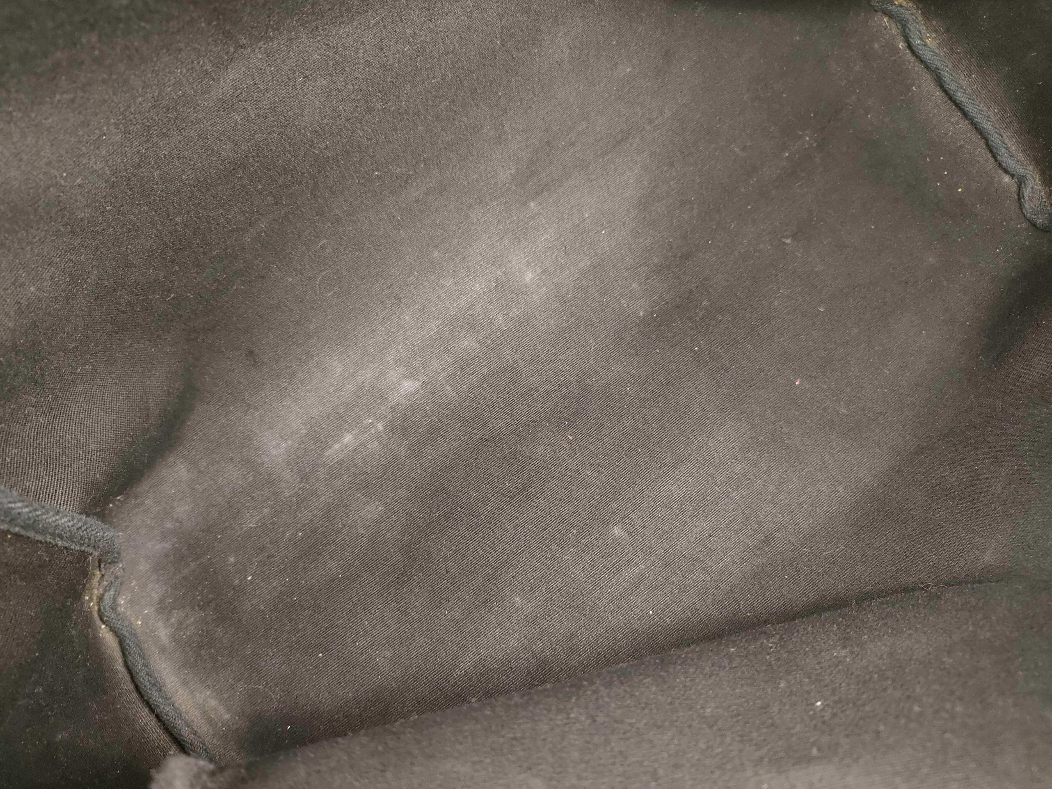 Herbag MM Toile Officier x Vache Hunter Black Silver Hardware C: 1999 Handbag — view 10