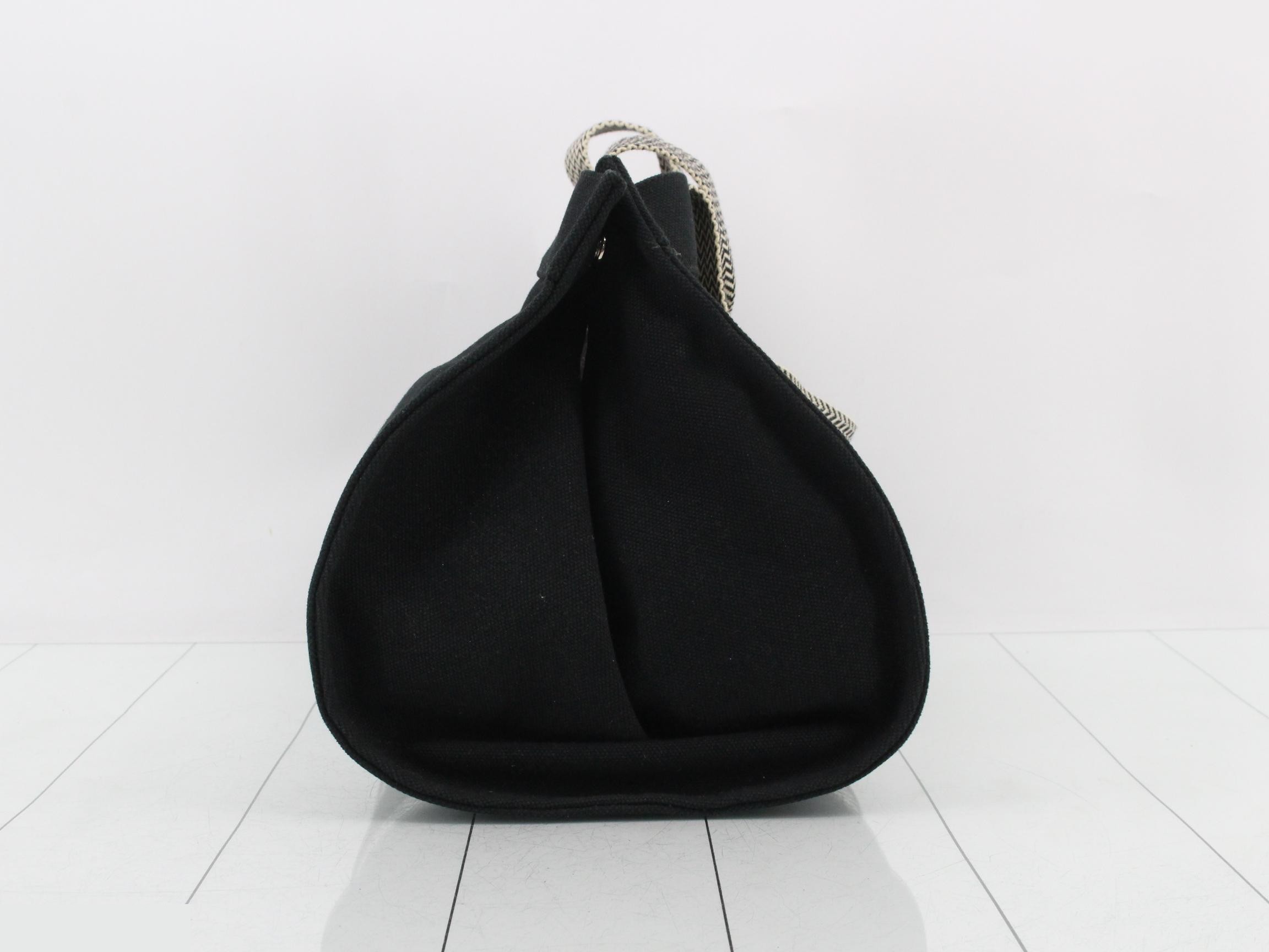Hermès Cannes Black Canvas — view 4