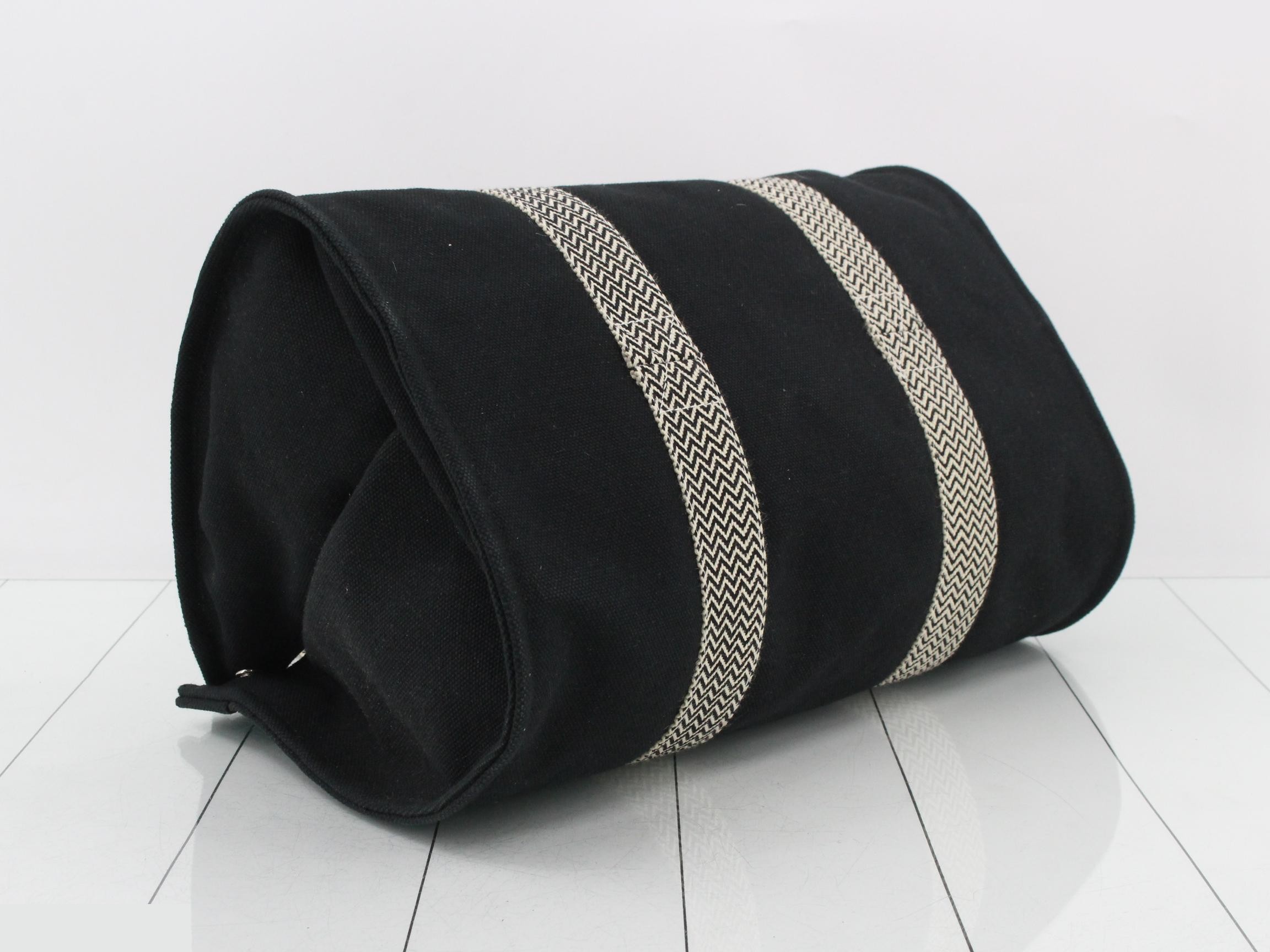 Hermès Cannes Black Canvas — view 5