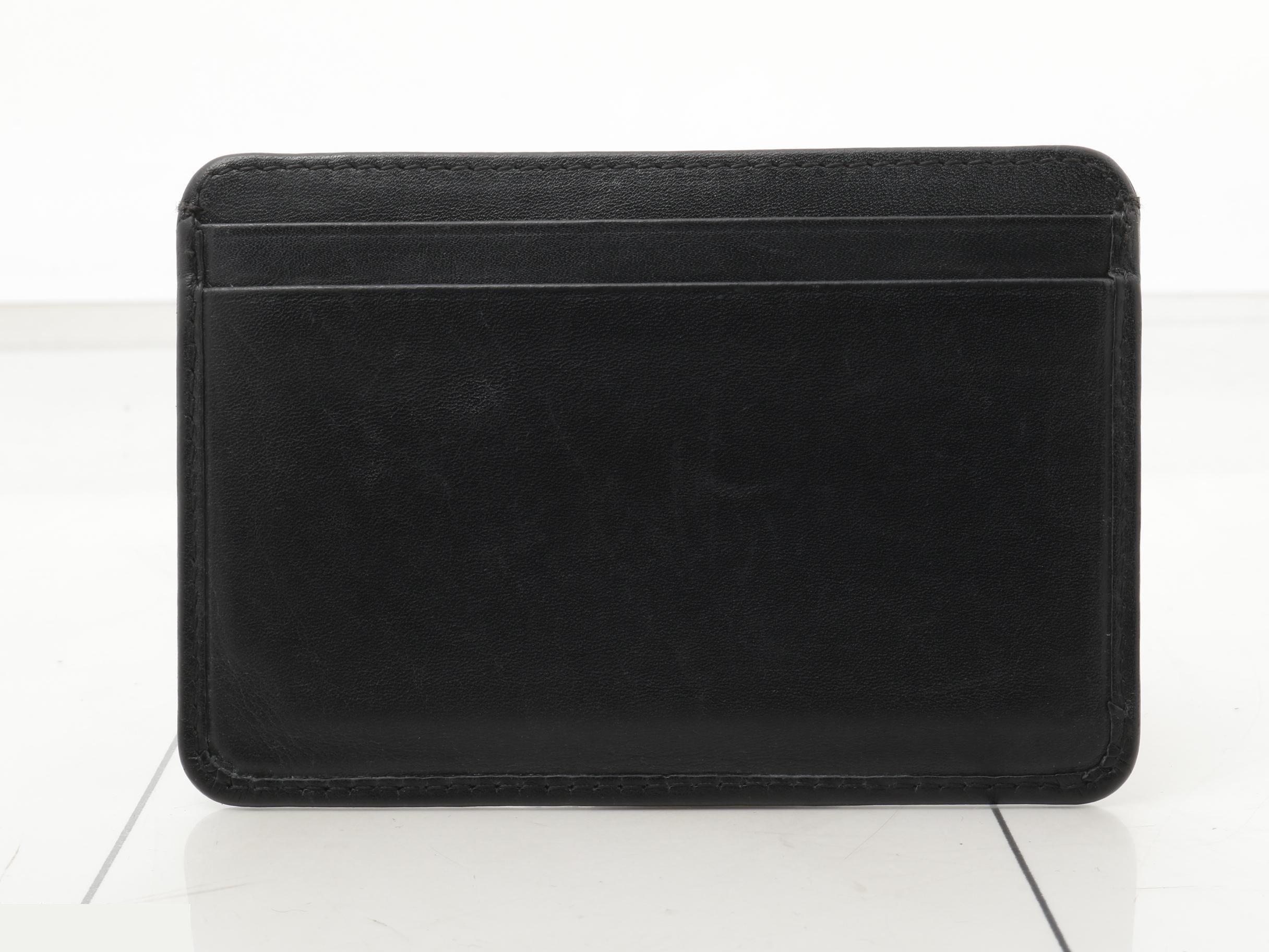 Card case/pass case/business card holder, sticker included, serial number 11, guarantee card included. — view 2