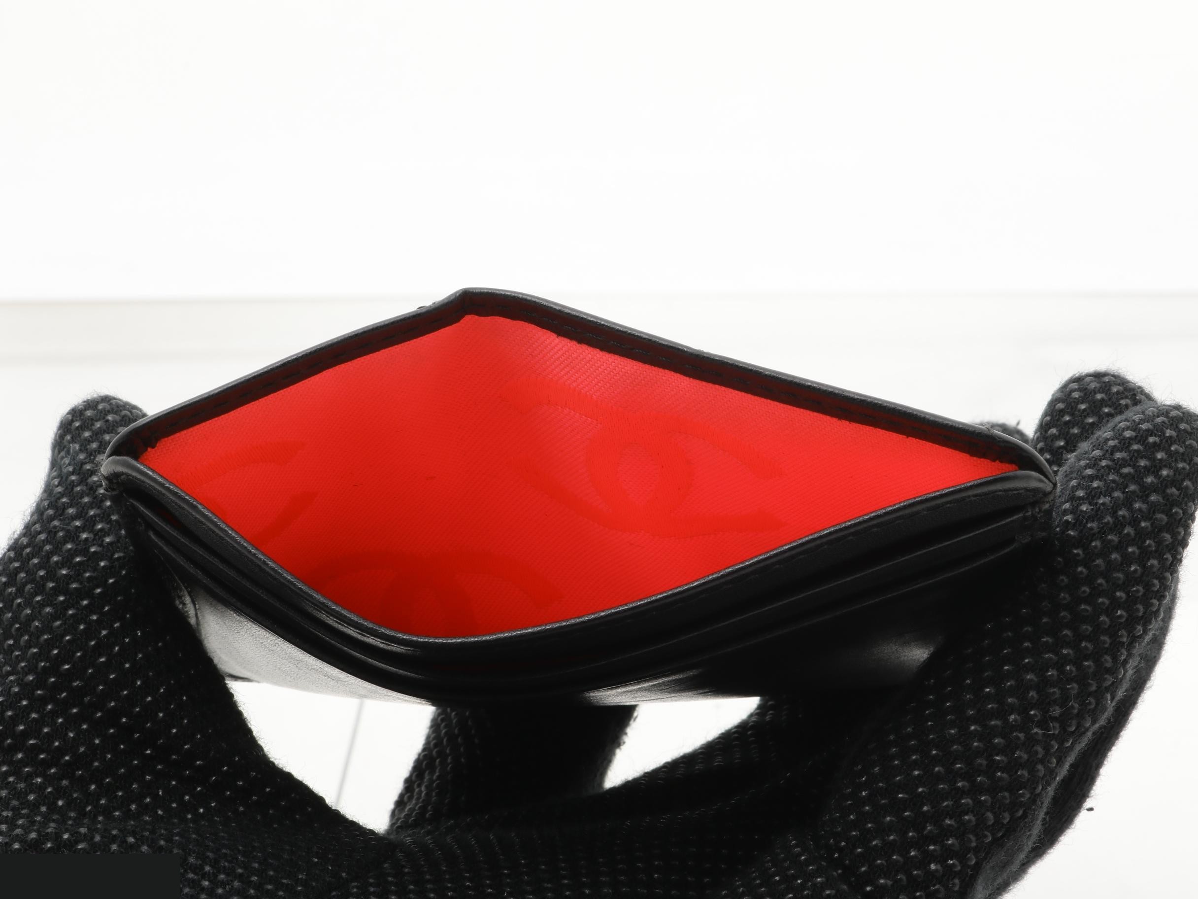 Card case/pass case/business card holder, sticker included, serial number 11, guarantee card included. — view 4