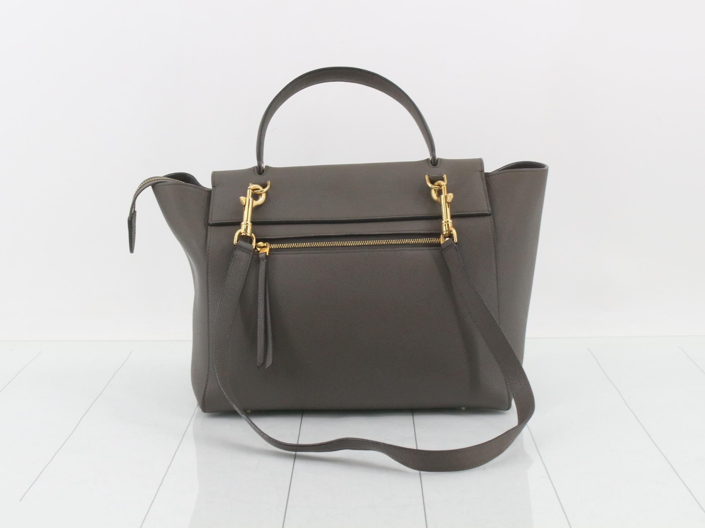 Belt bag, mini, leather, 2-way handbag — view 2