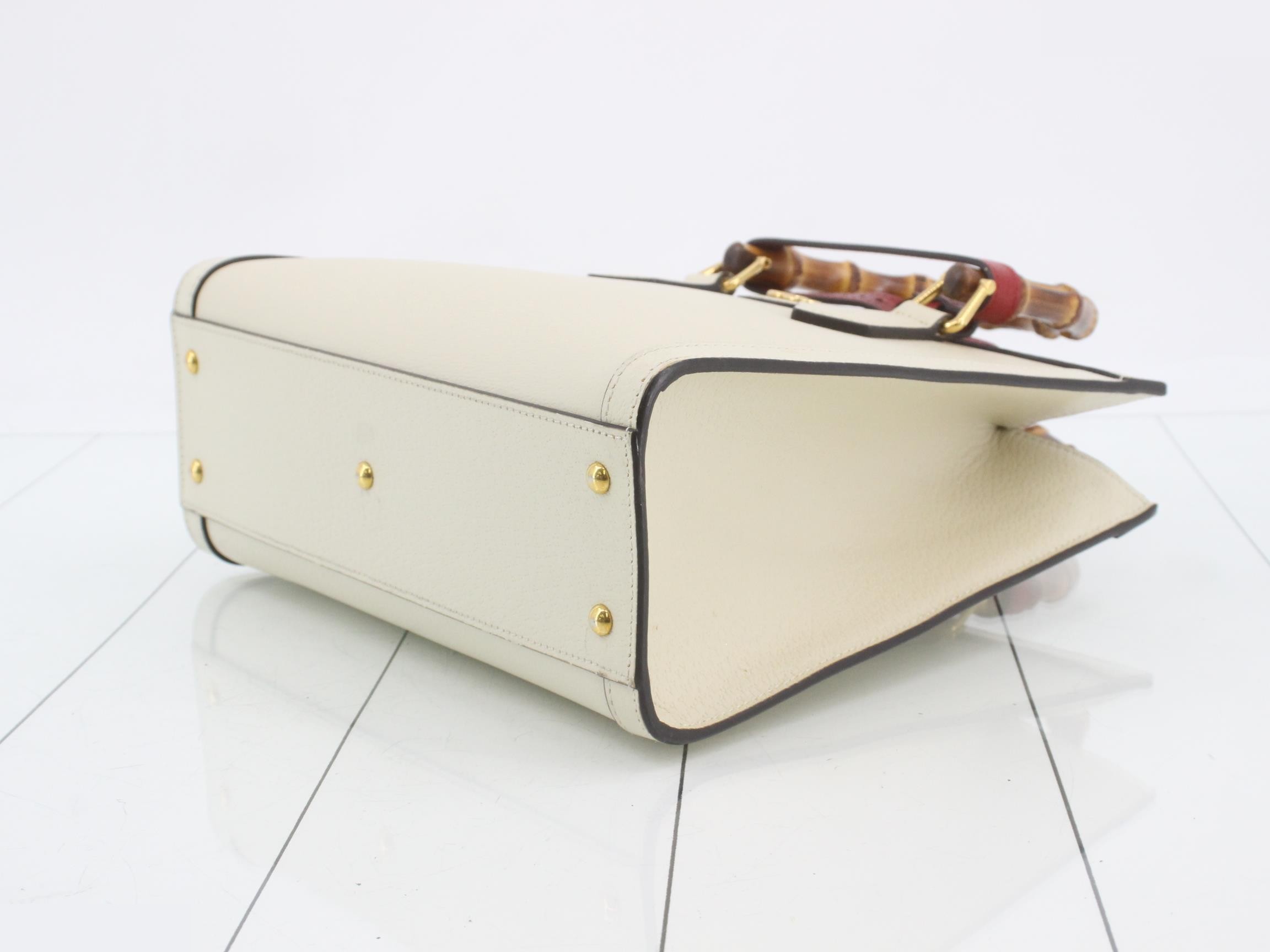 Bamboo Diana Leather 2-Way Handbag — view 6