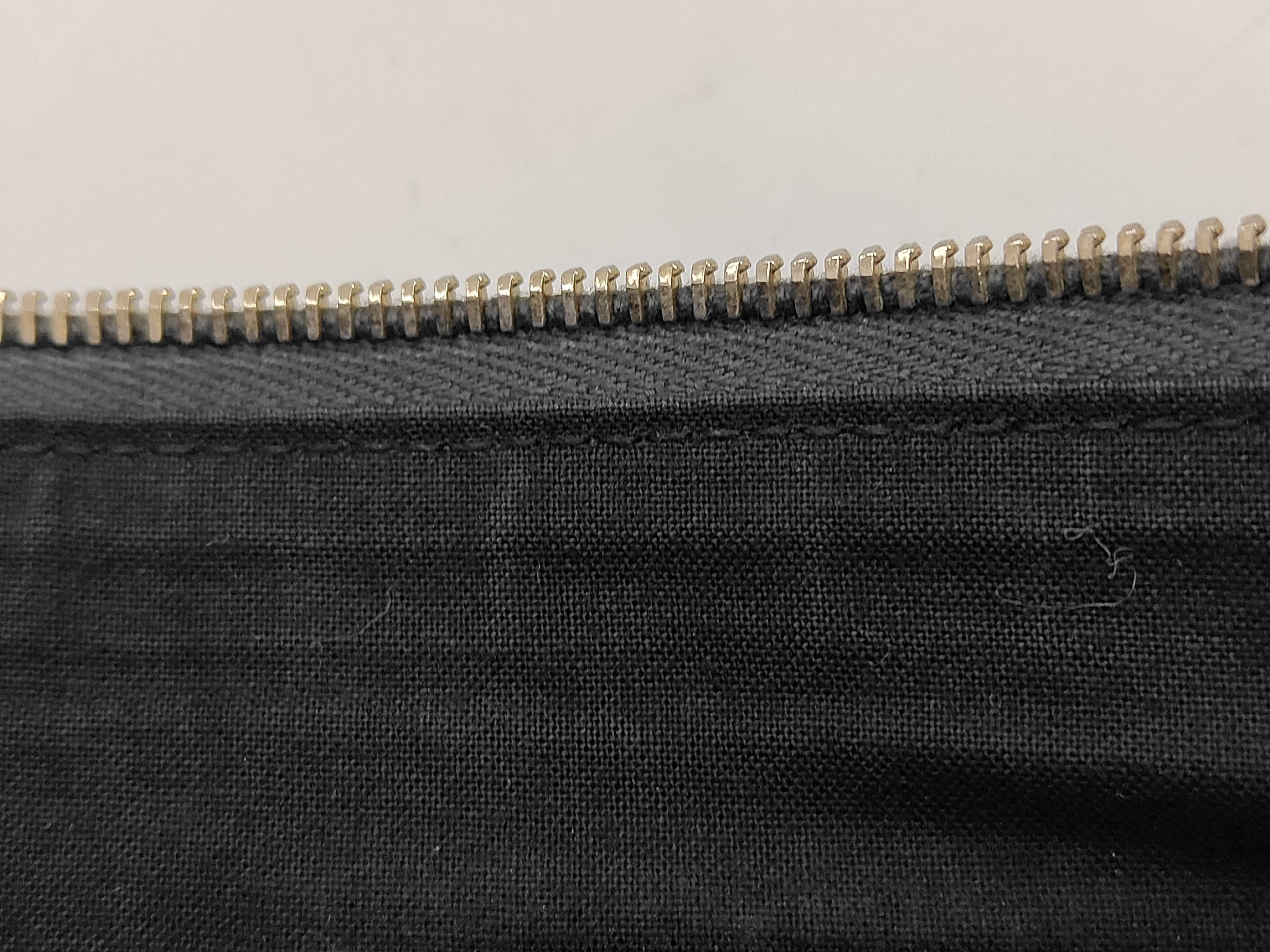 Black Leather Clutch Bag — view 9