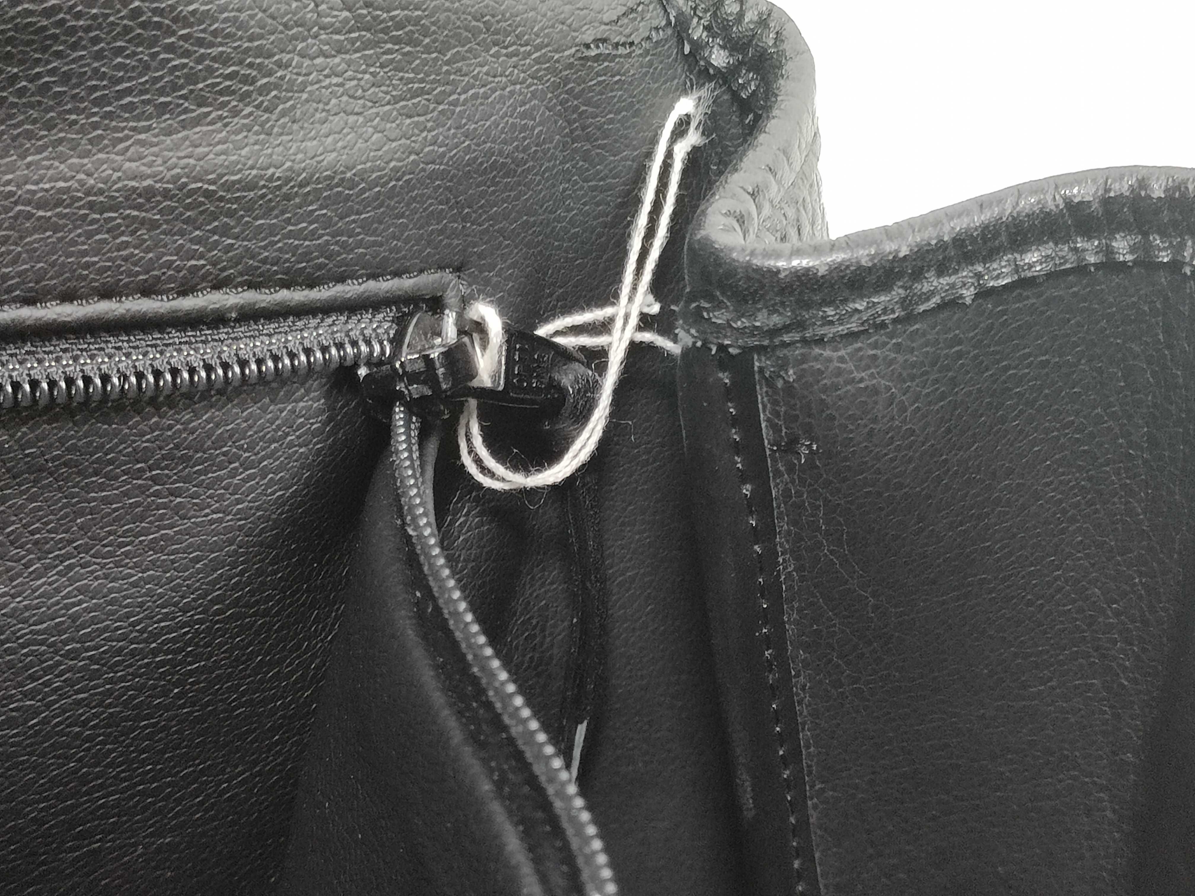 Vintage Black 2-Way Shoulder Handbag — view 12