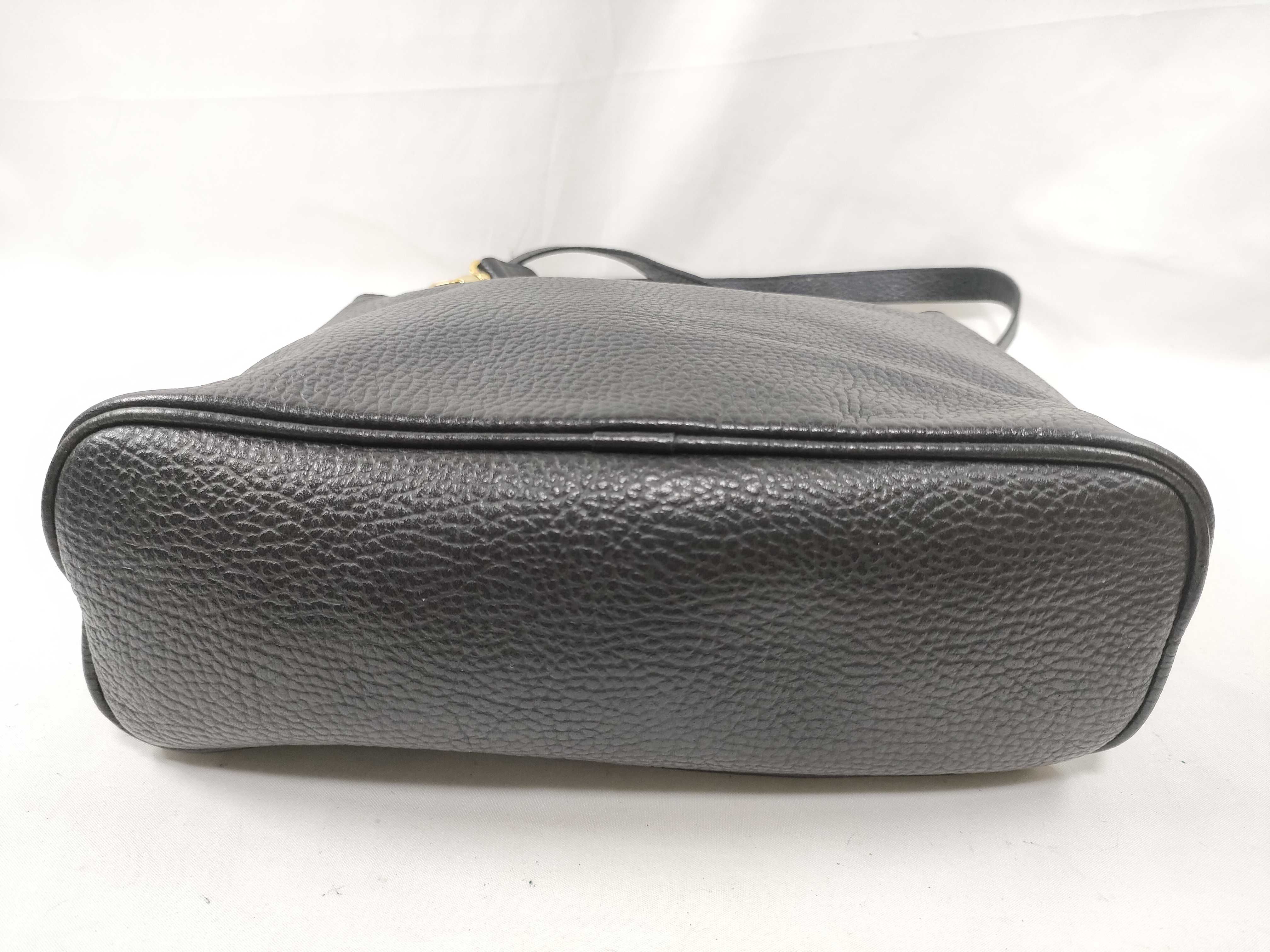 Vintage Black 2-Way Shoulder Handbag — view 3