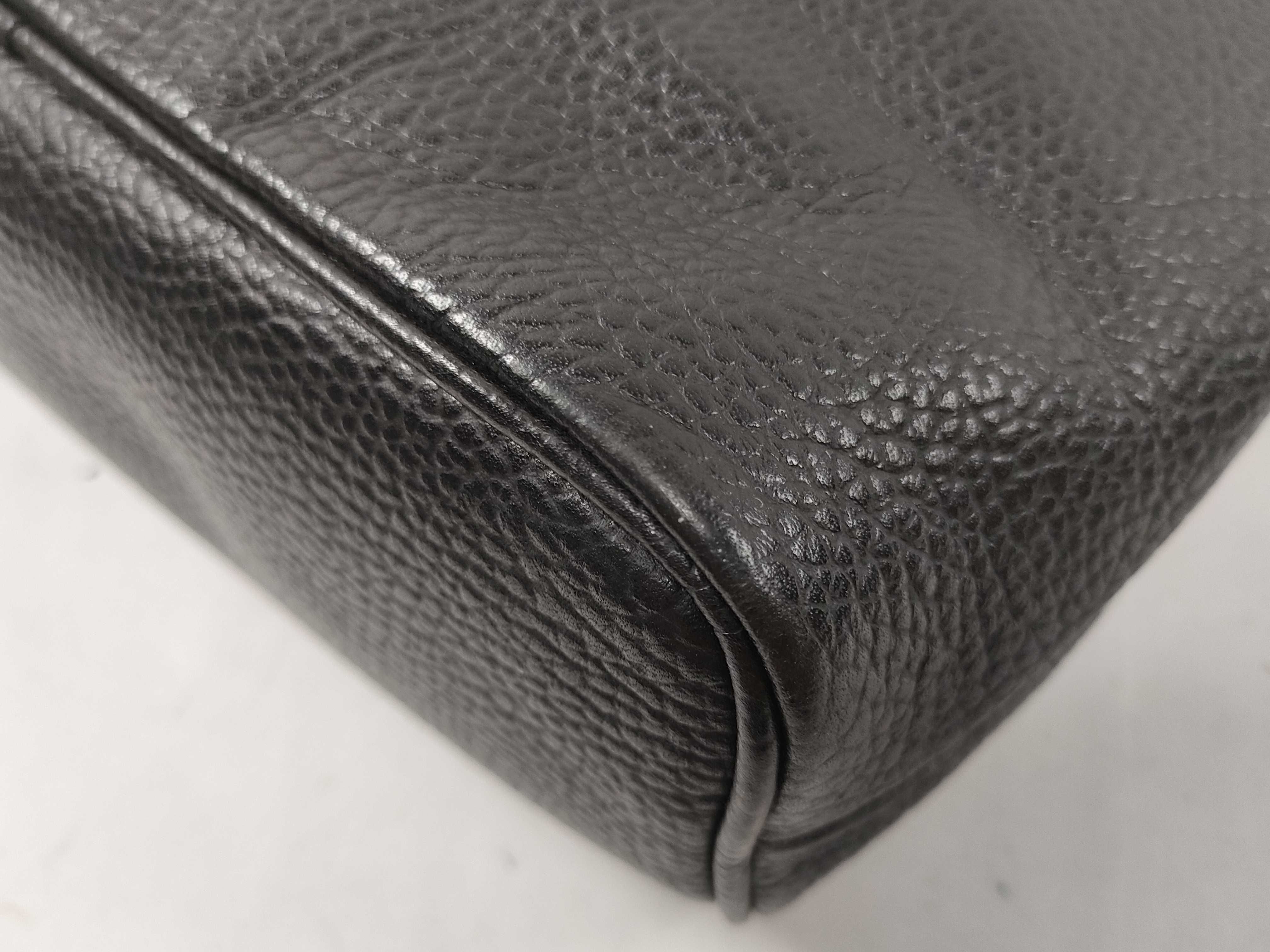 Vintage Black 2-Way Shoulder Handbag — view 4