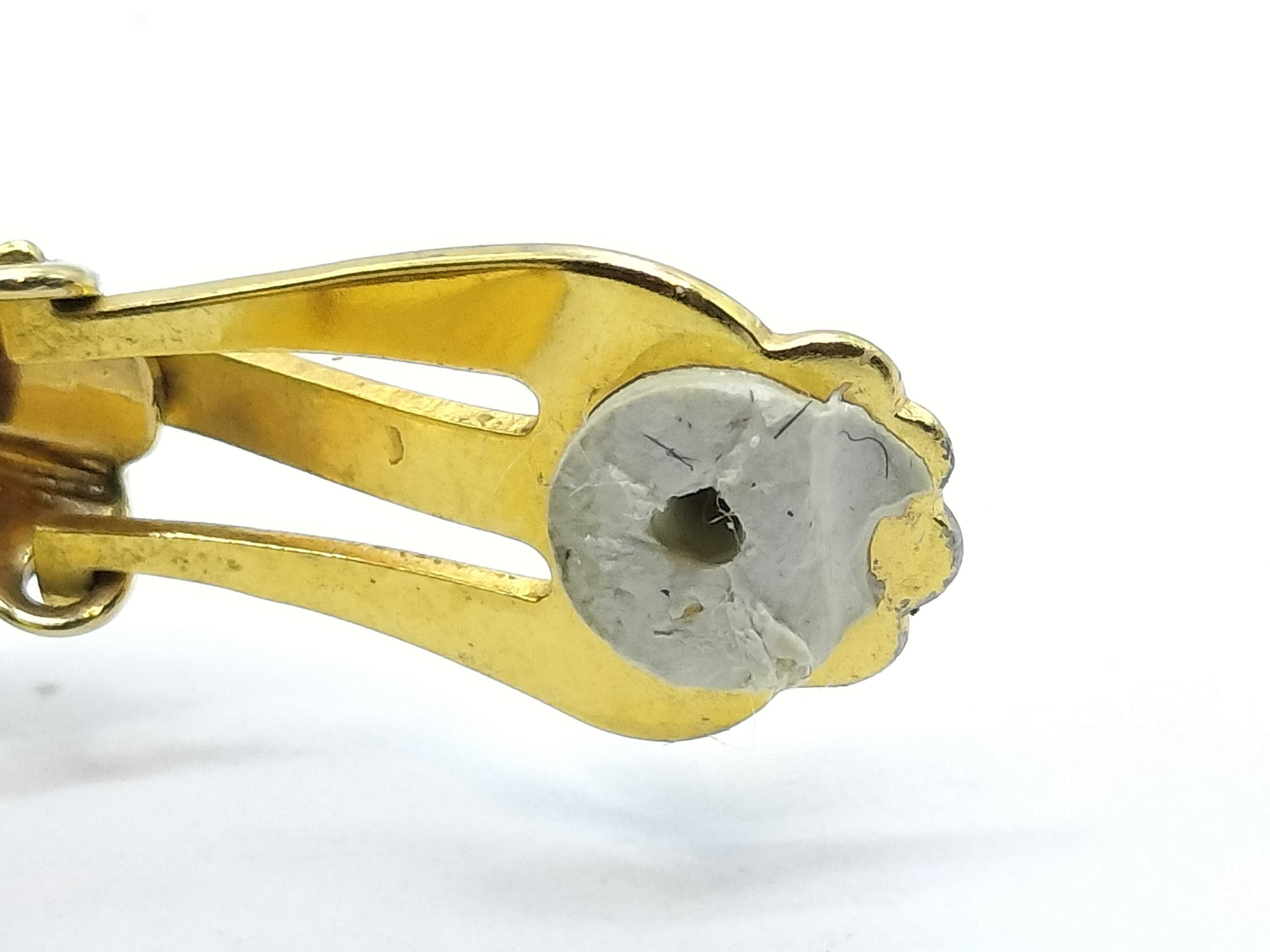 Enamel Gold Earrings — view 7