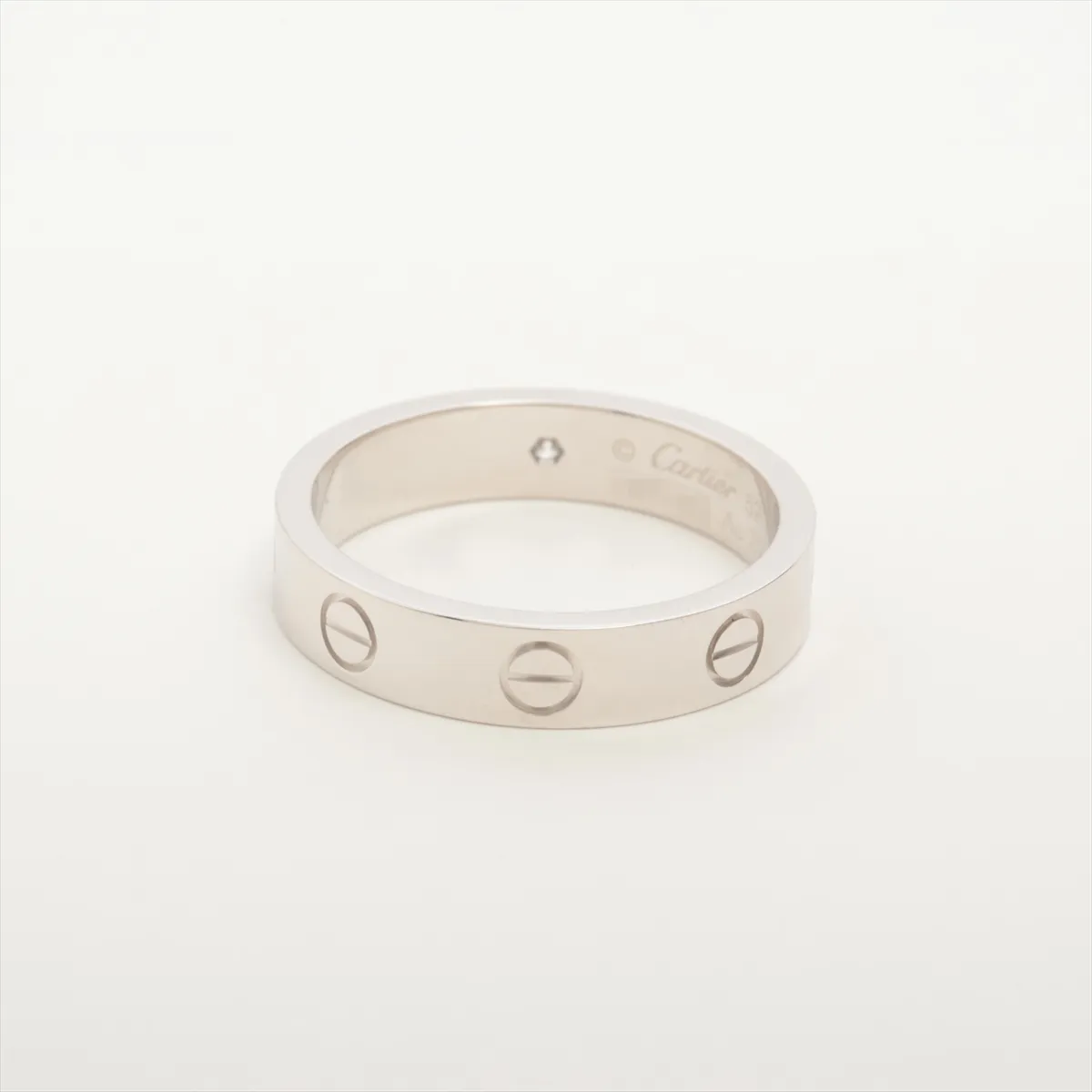 Mini Love 1P Diamond Ring 750(WG) 4.8g 52 LMG463 — view 2