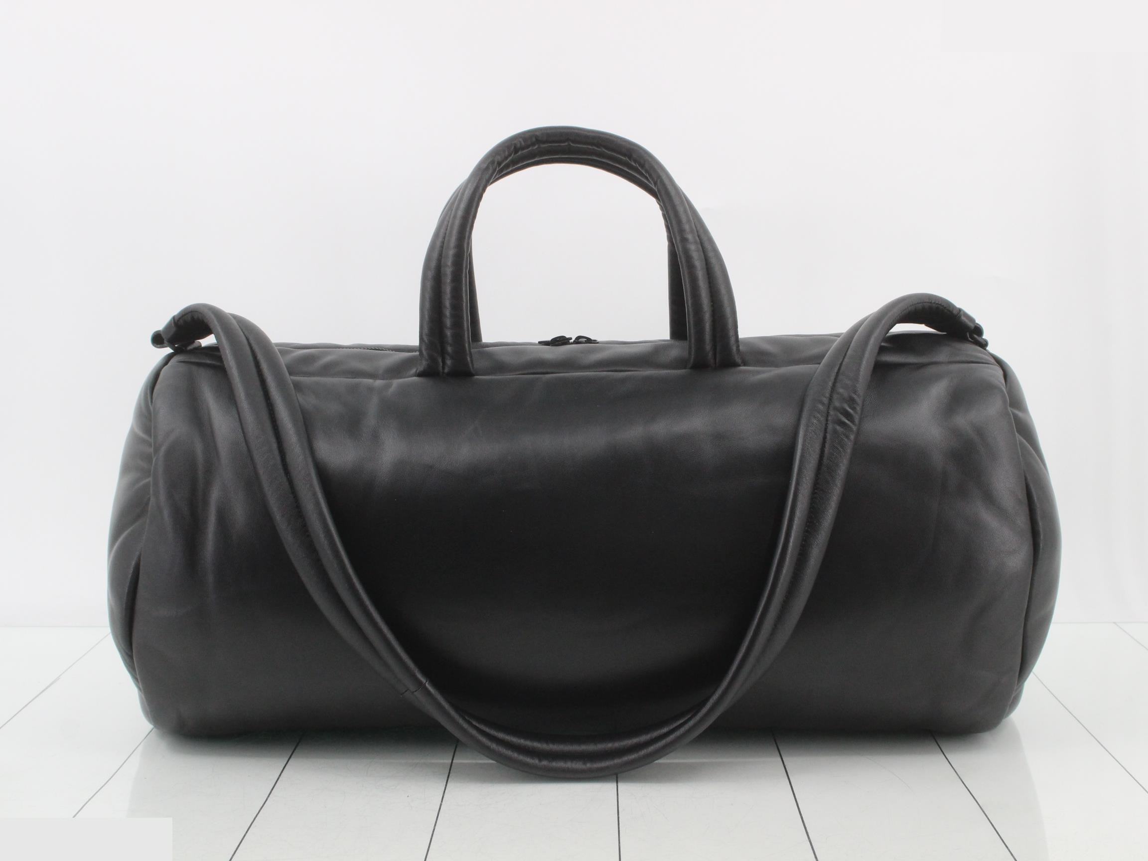 Other lines: Bags, Boston bags, Logo, Puffer, Leather, Black — view 2