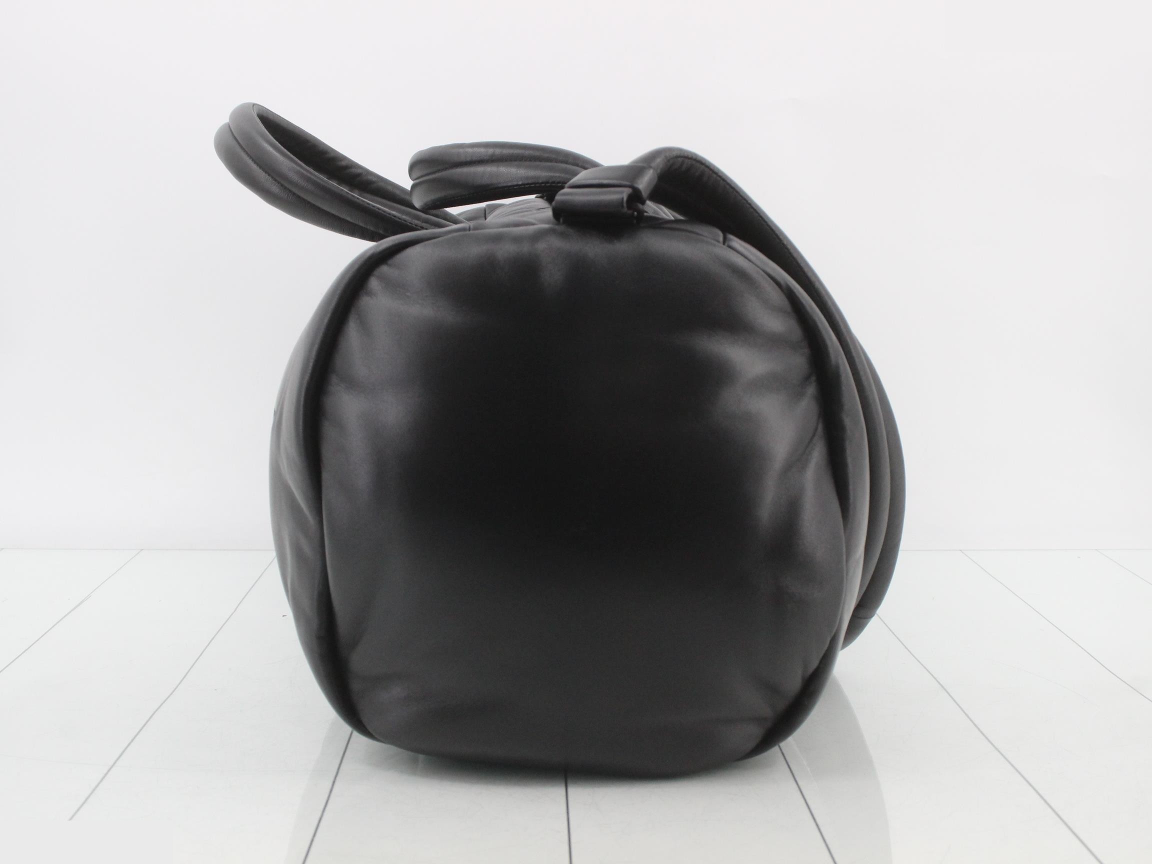 Other lines: Bags, Boston bags, Logo, Puffer, Leather, Black — view 3