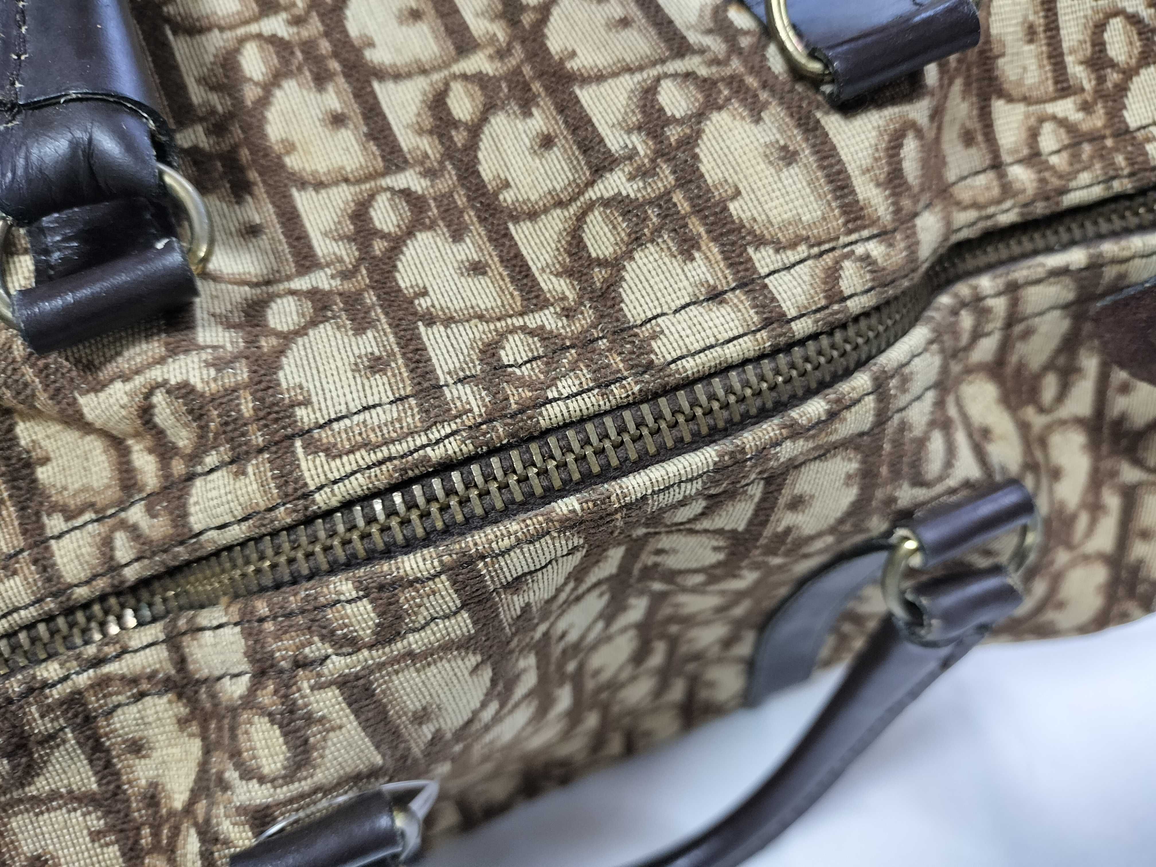Trotter Mini Boston Bag, Brown Boston Bag — view 6
