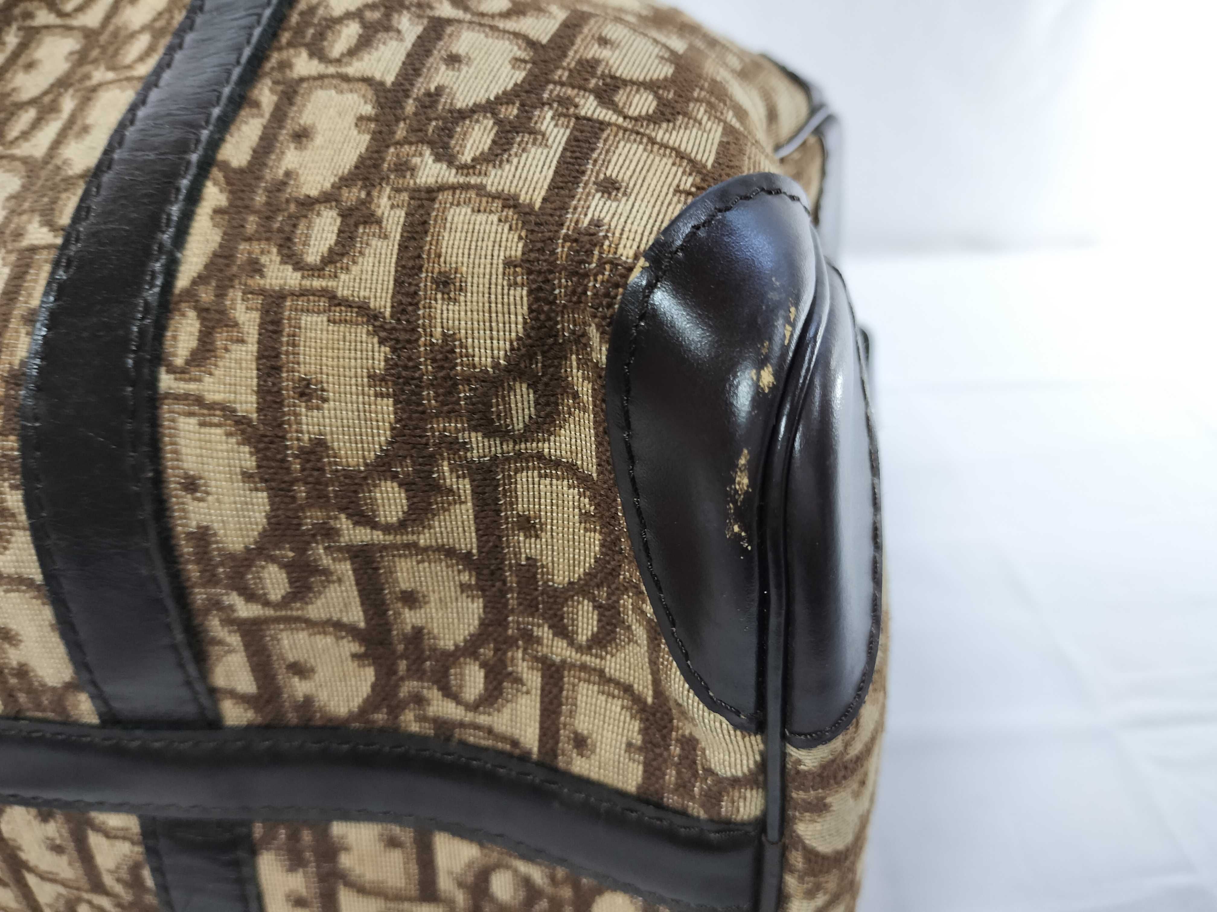 Trotter Mini Boston Bag, Brown Boston Bag — view 7