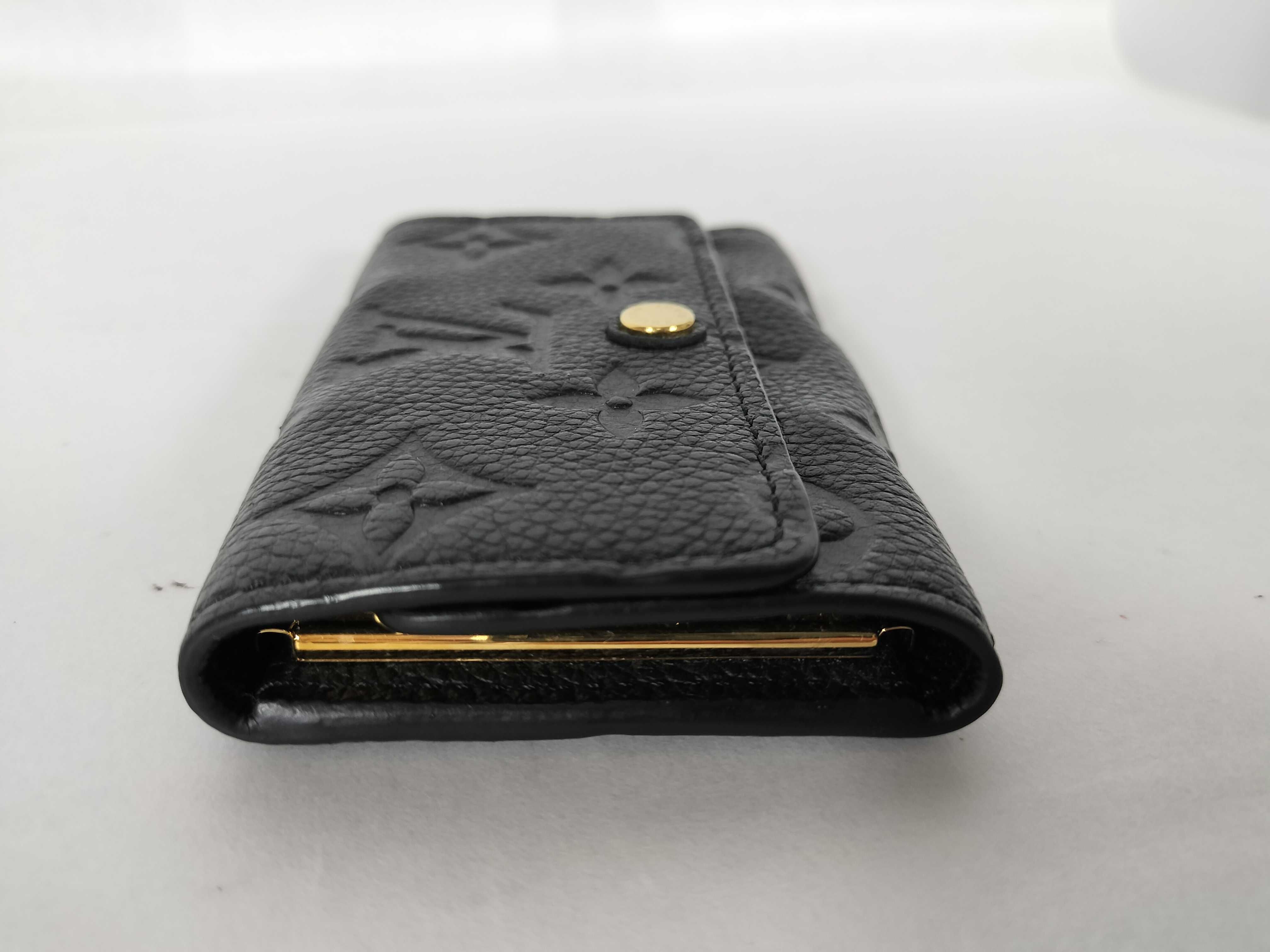 Monogram Empreinte Louis Vuitton Monogram Empreinte Noir Multicles 6 Key Case RFID Key Case — view 6