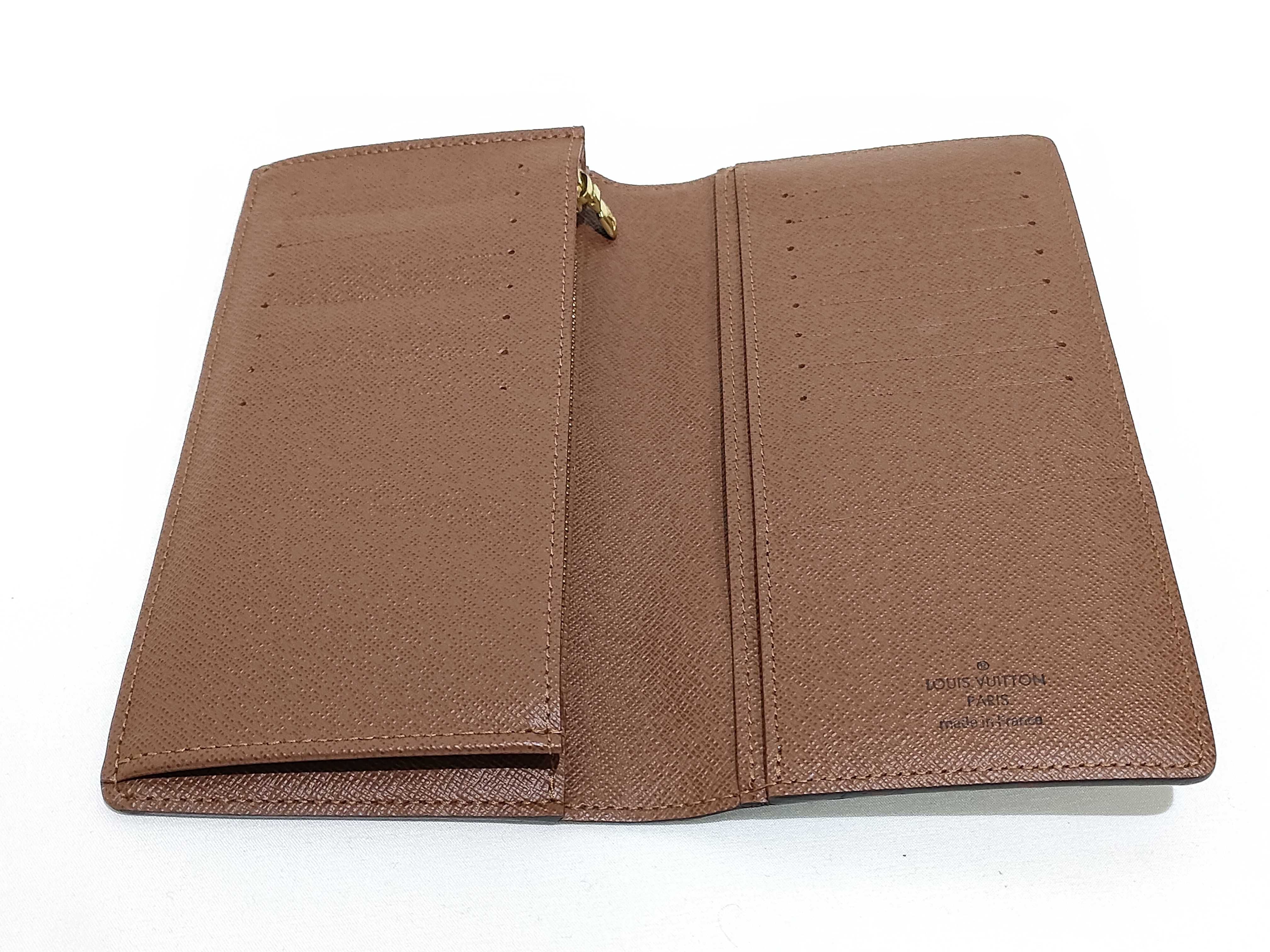 Monogram Portefeuille Brazza Long Wallet M66540 TA1166 — view 7