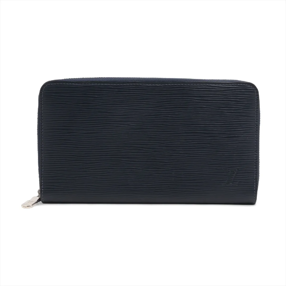 Epi Zippy Organizer NM M62644 CA0230 Navy Round Zip Wallet
