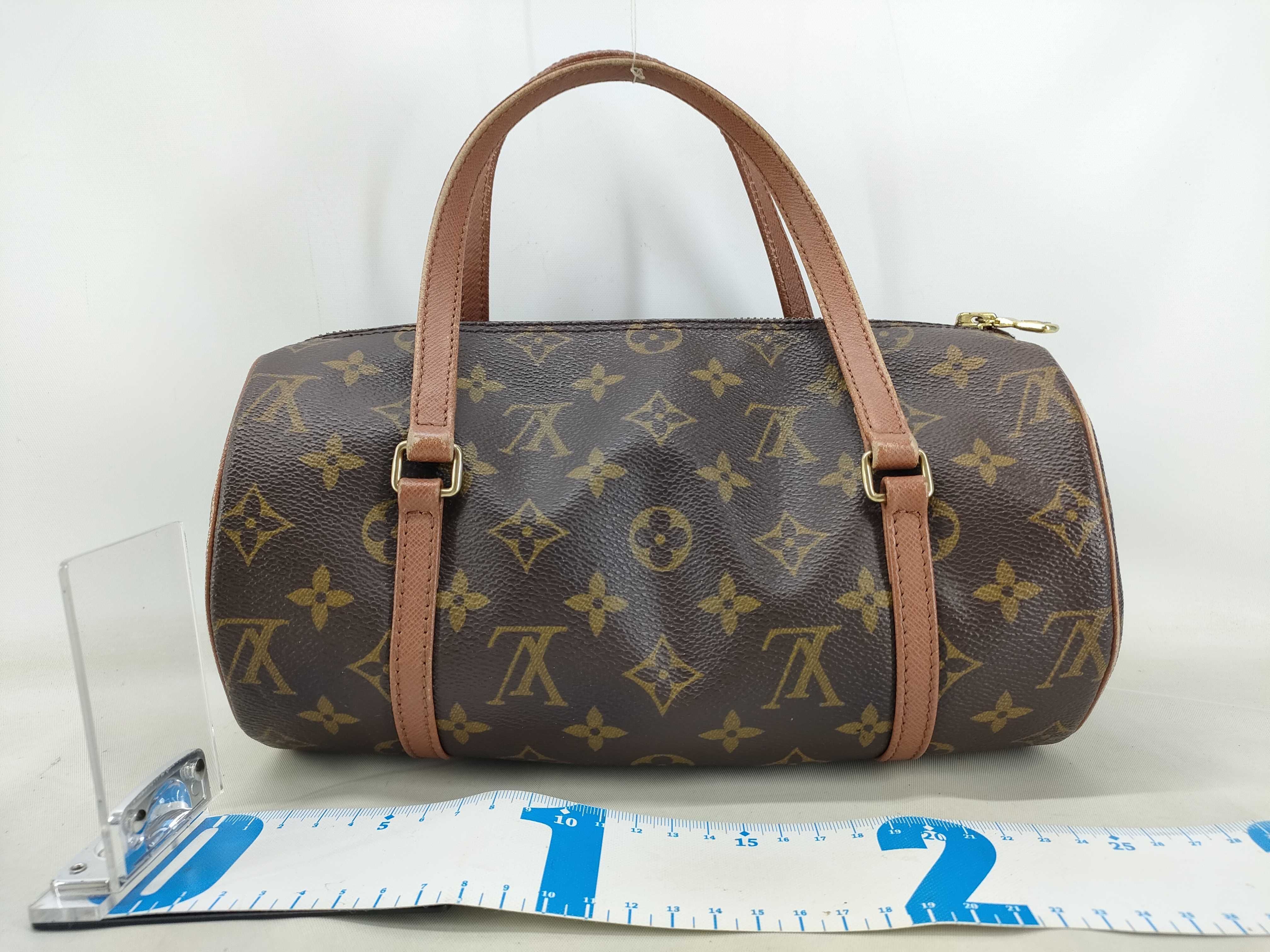 Monogram Papillon 26 M51366 Brown Handbag — view 2
