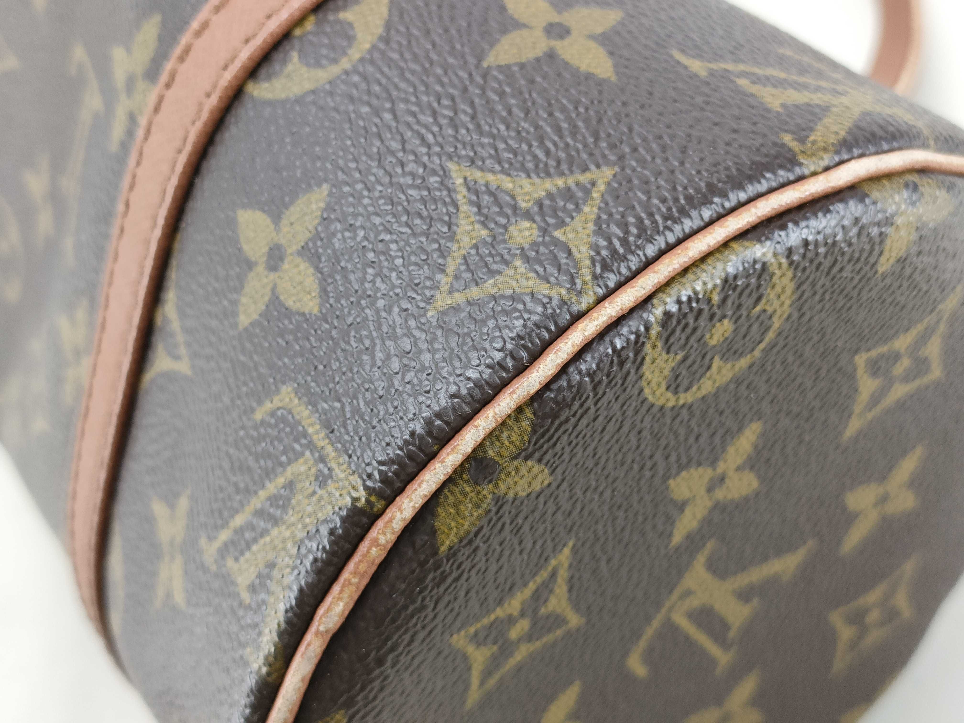 Monogram Papillon 26 M51366 Brown Handbag — view 4