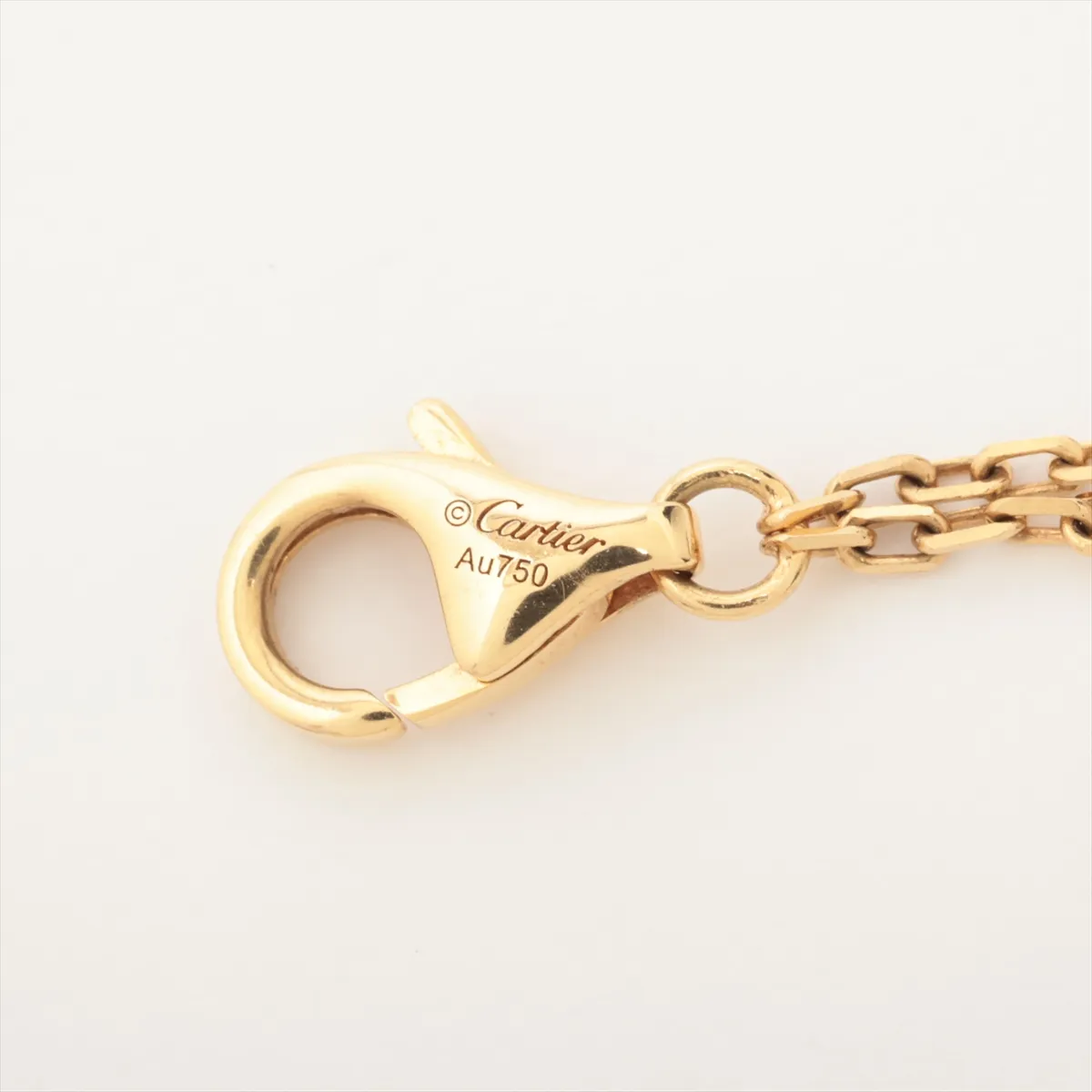 Love Circle 2P Diamond Bracelet 750(YG) 4.3g IRR297 Curette Small CRB6038300 — view 5