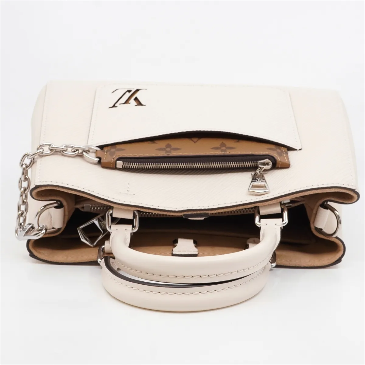 Epi Marel Tote BB M20520 RFID Reactive White 2WAY Handbag — view 5