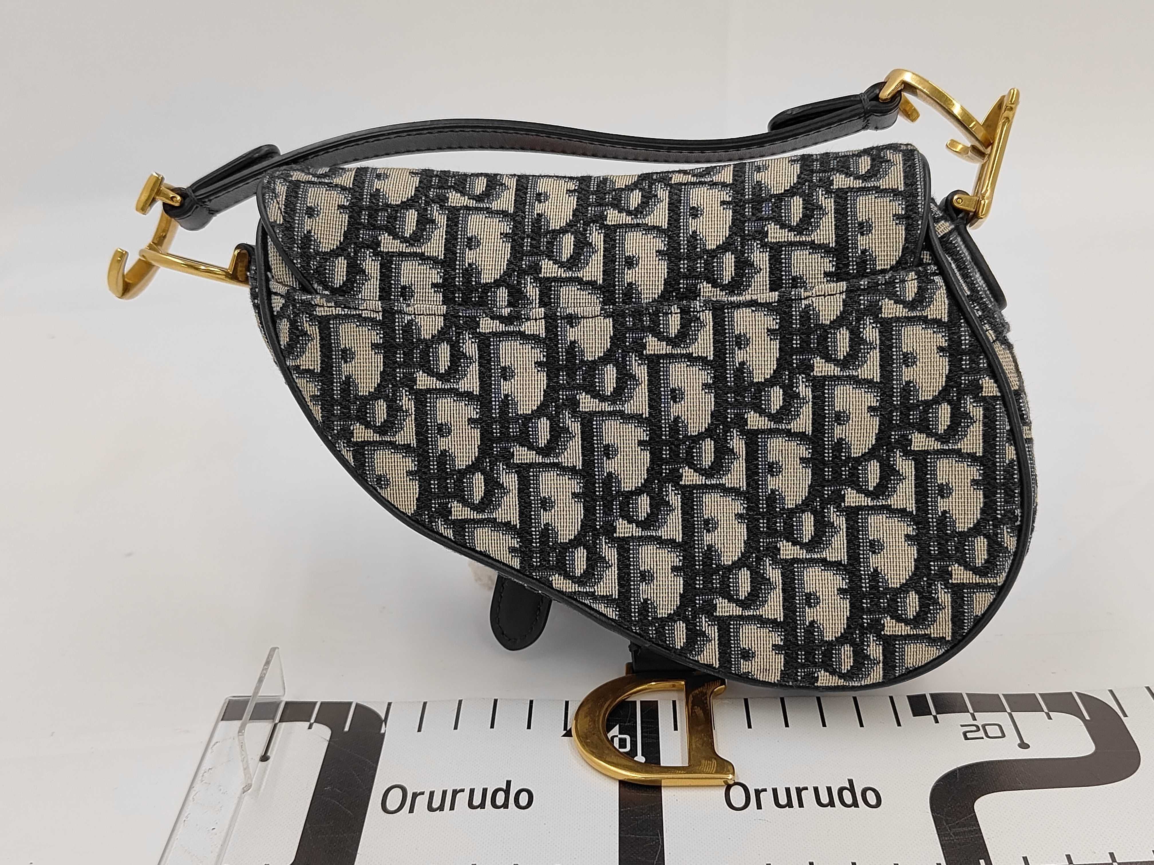 Oblique Saddle Handbag — view 2