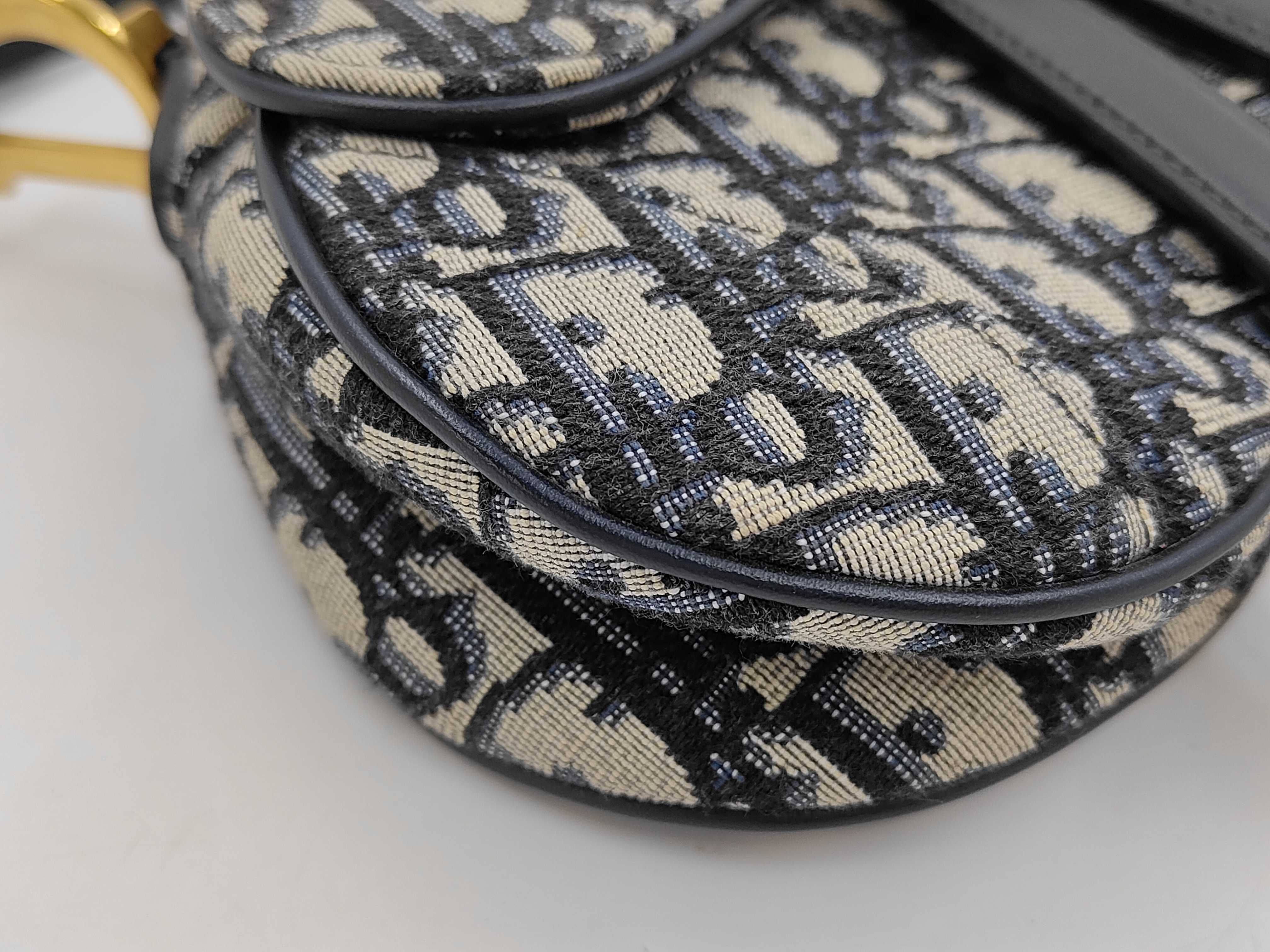 Oblique Saddle Handbag — view 3