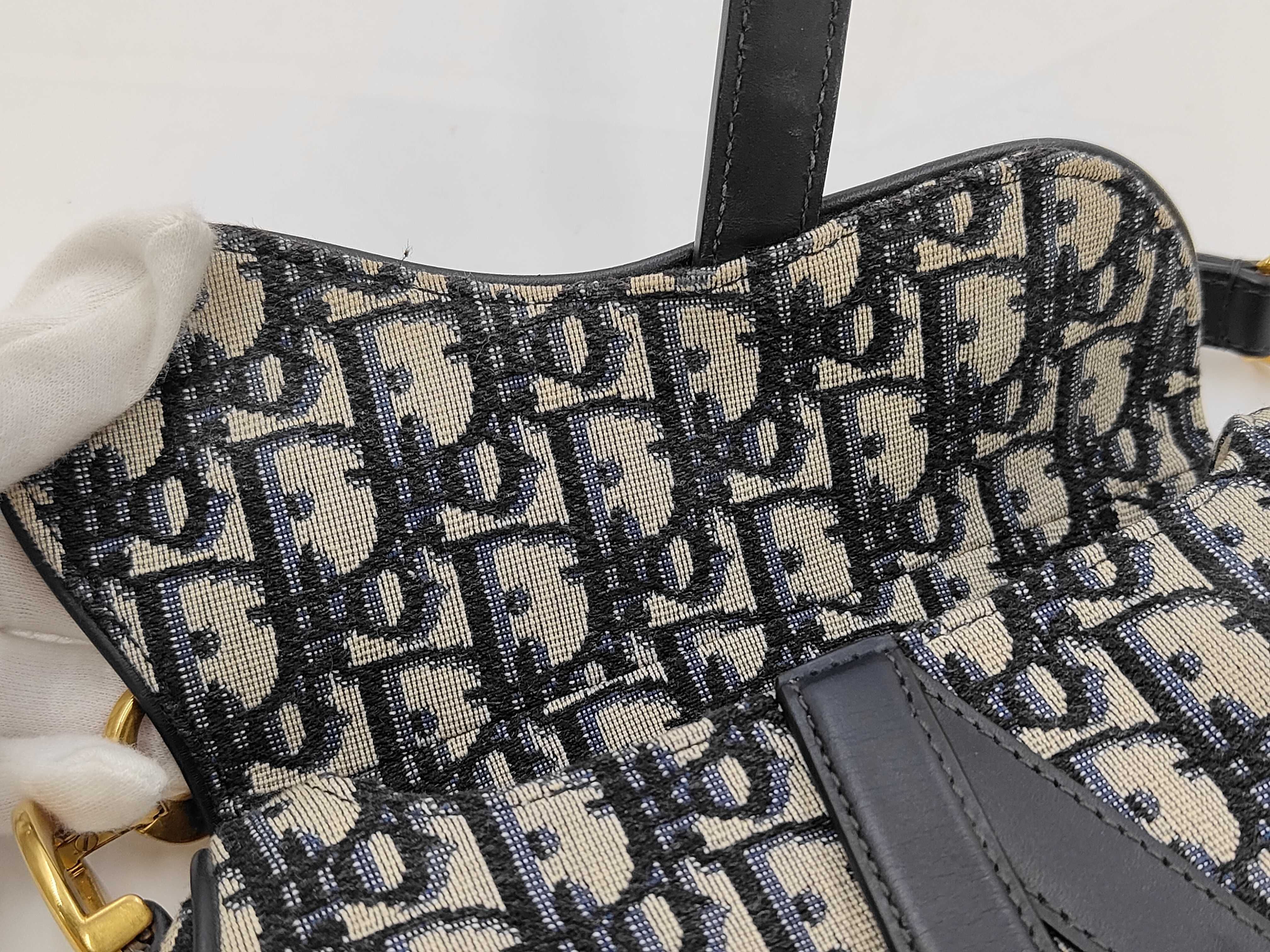 Oblique Saddle Handbag — view 8