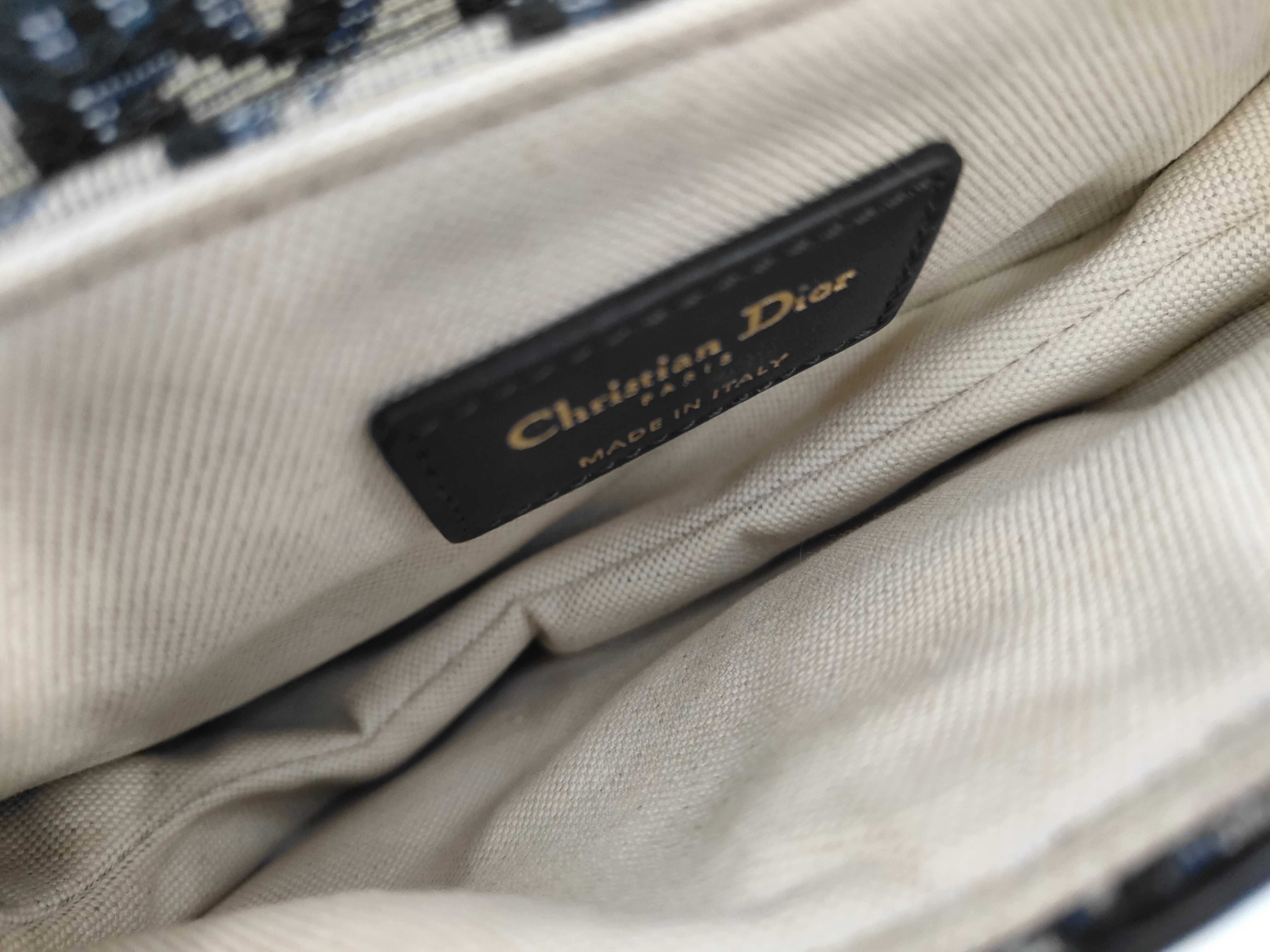 Oblique Saddle Handbag — view 9