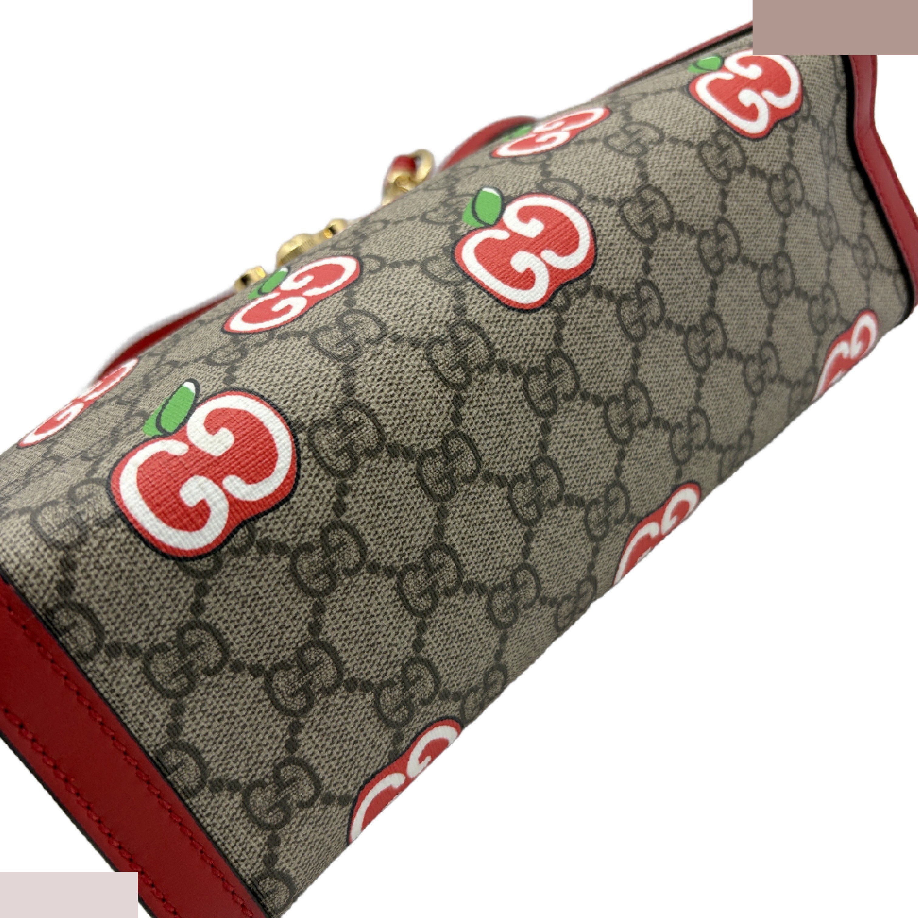 Padlock GG Apple Small Shoulder Bag — view 5