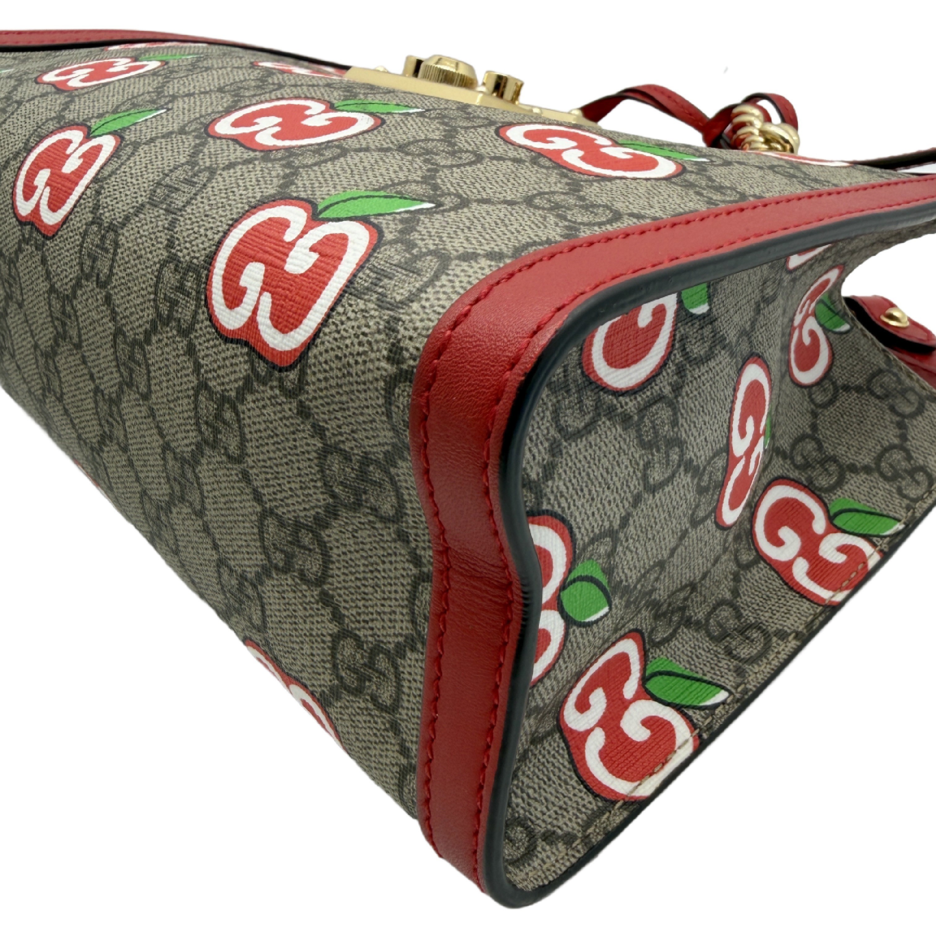 Padlock GG Apple Small Shoulder Bag — view 6