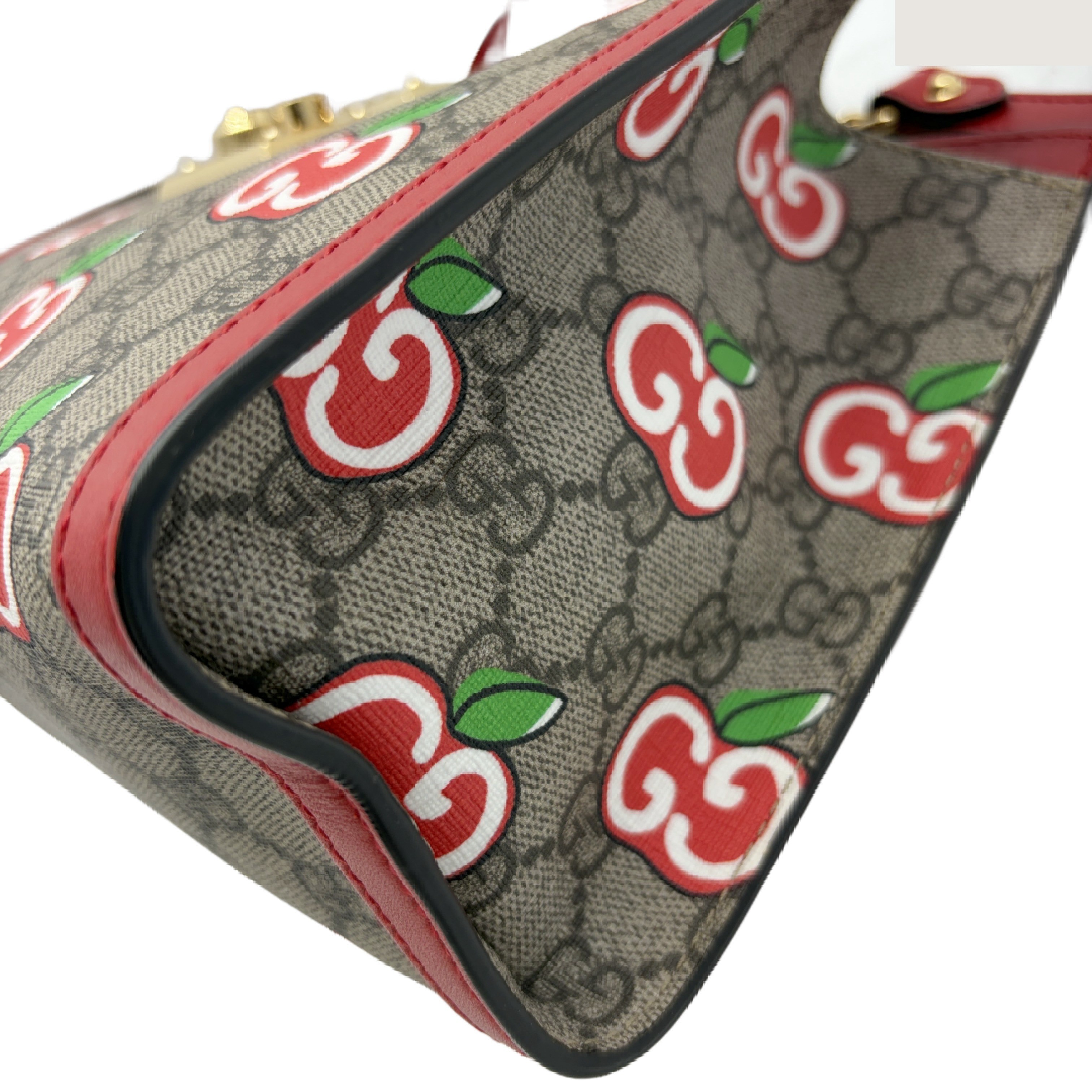 Padlock GG Apple Small Shoulder Bag — view 7